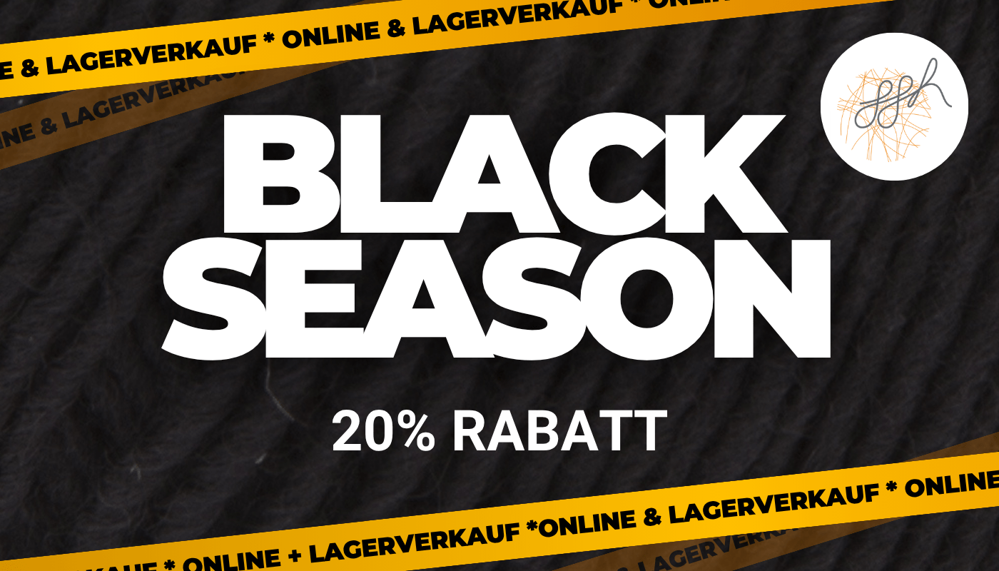 Black Week Season bei ggh-garn.de – 20 % auf alle Garne & Rebecca Magazine! - ggh Wolle