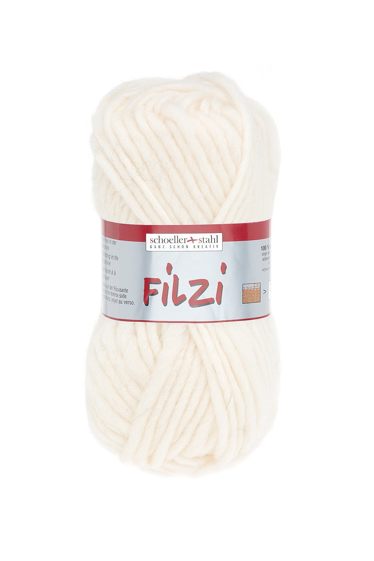FILZI 50g | Farbe 10 - NATUR - ggh Wolle