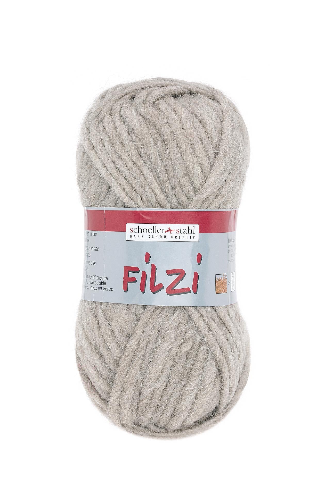 FILZI 50g | Farbe 34 - SAND - MELIERT - ggh Wolle