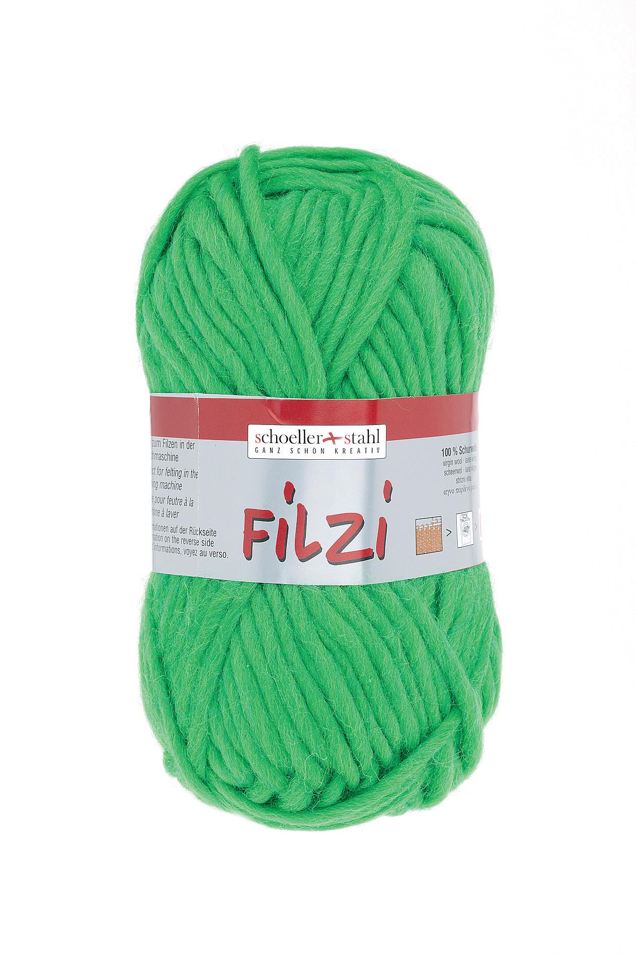 FILZI 50g | Farbe 44 - LAUBFROSCH - ggh Wolle