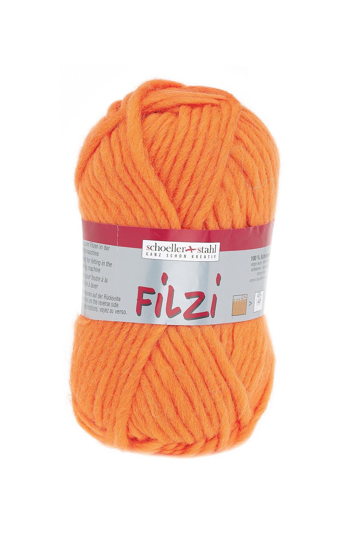 FILZI 50g | Farbe 47 - MANDARINE - ggh Wolle