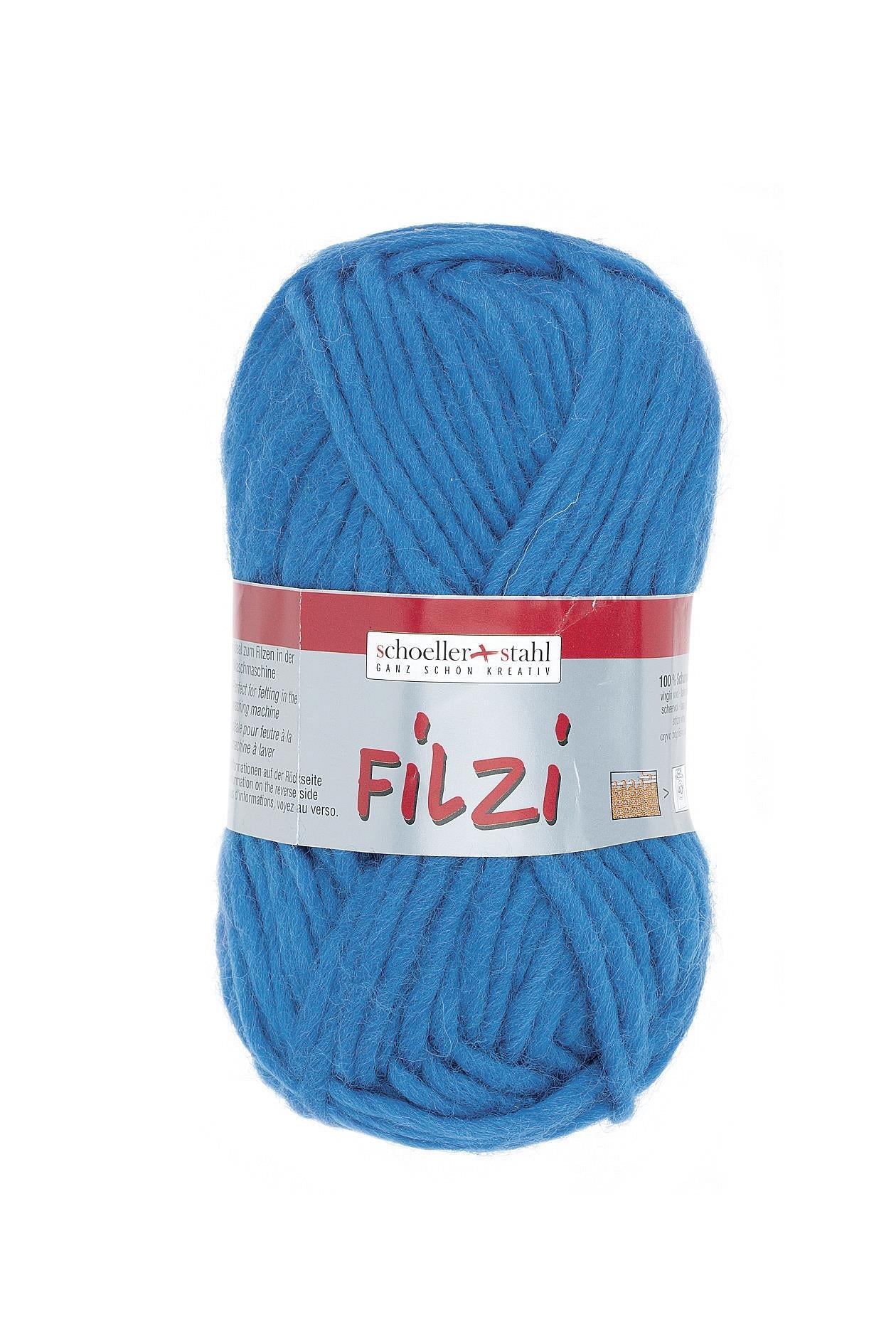 FILZI 50g | Farbe 49 - ELECTRIC BLUE - ggh Wolle