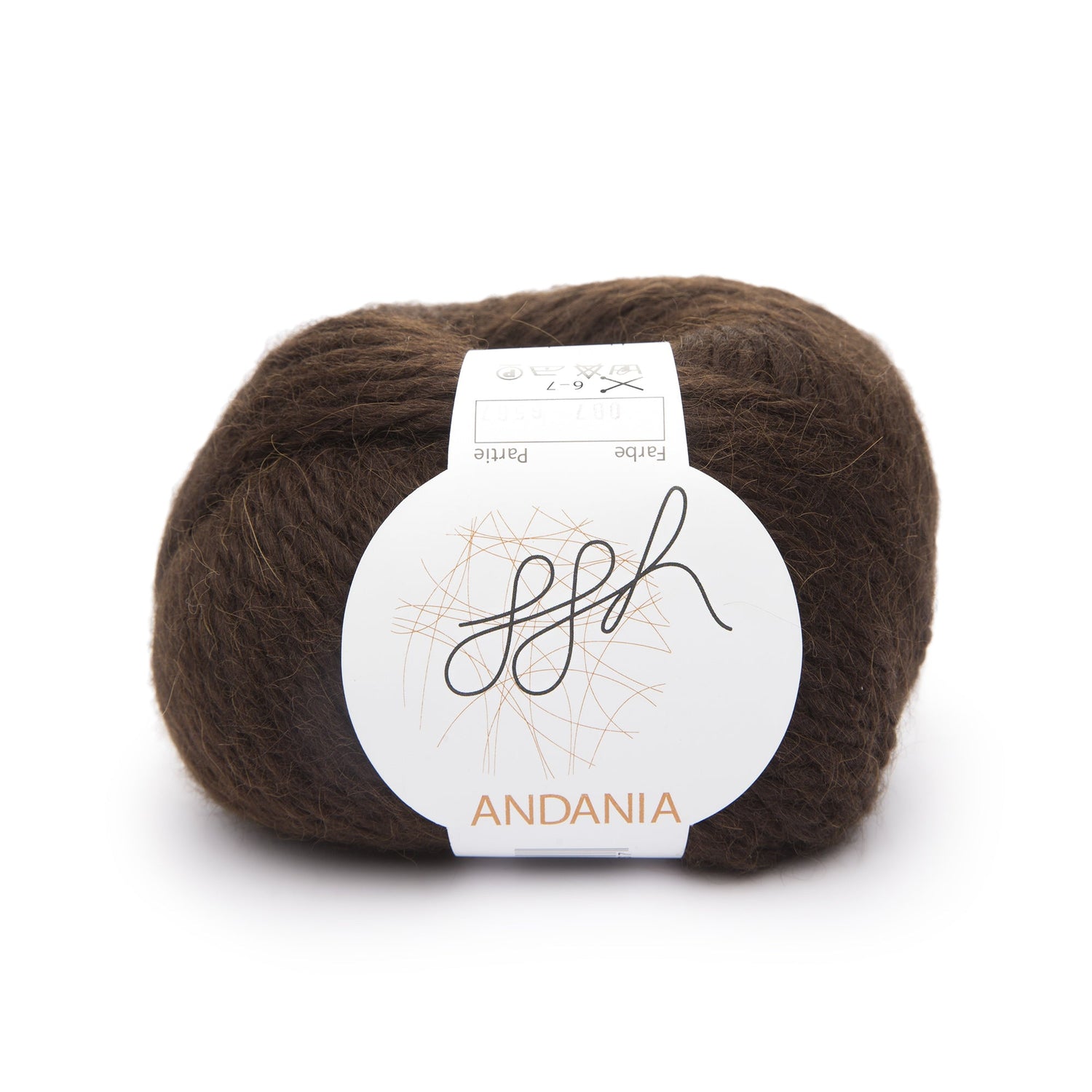 ggh Andania | 007 - Zartbitterschokolade - ggh Wolle