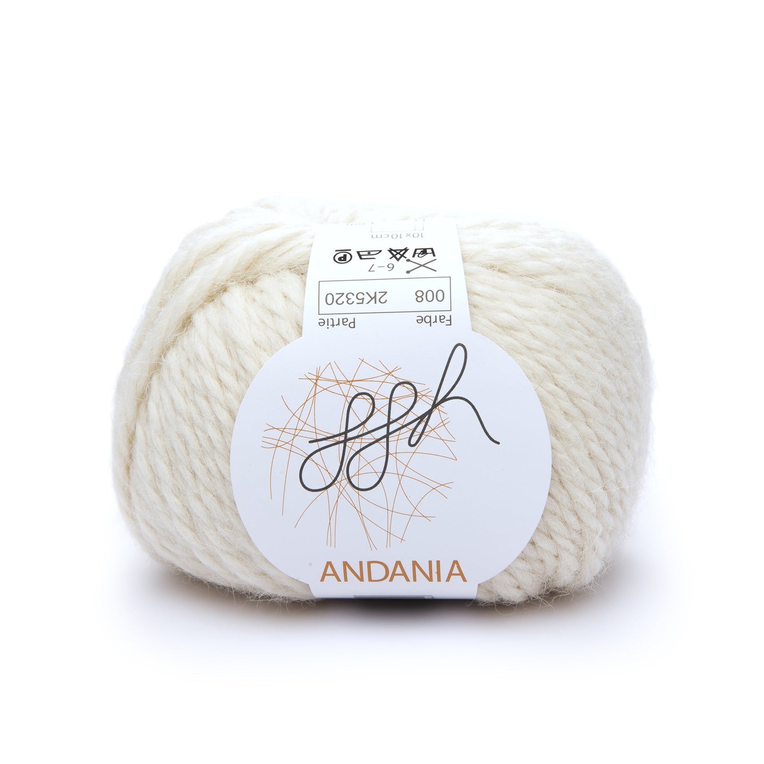 ggh Andania | 008 - Ecru - ggh Wolle