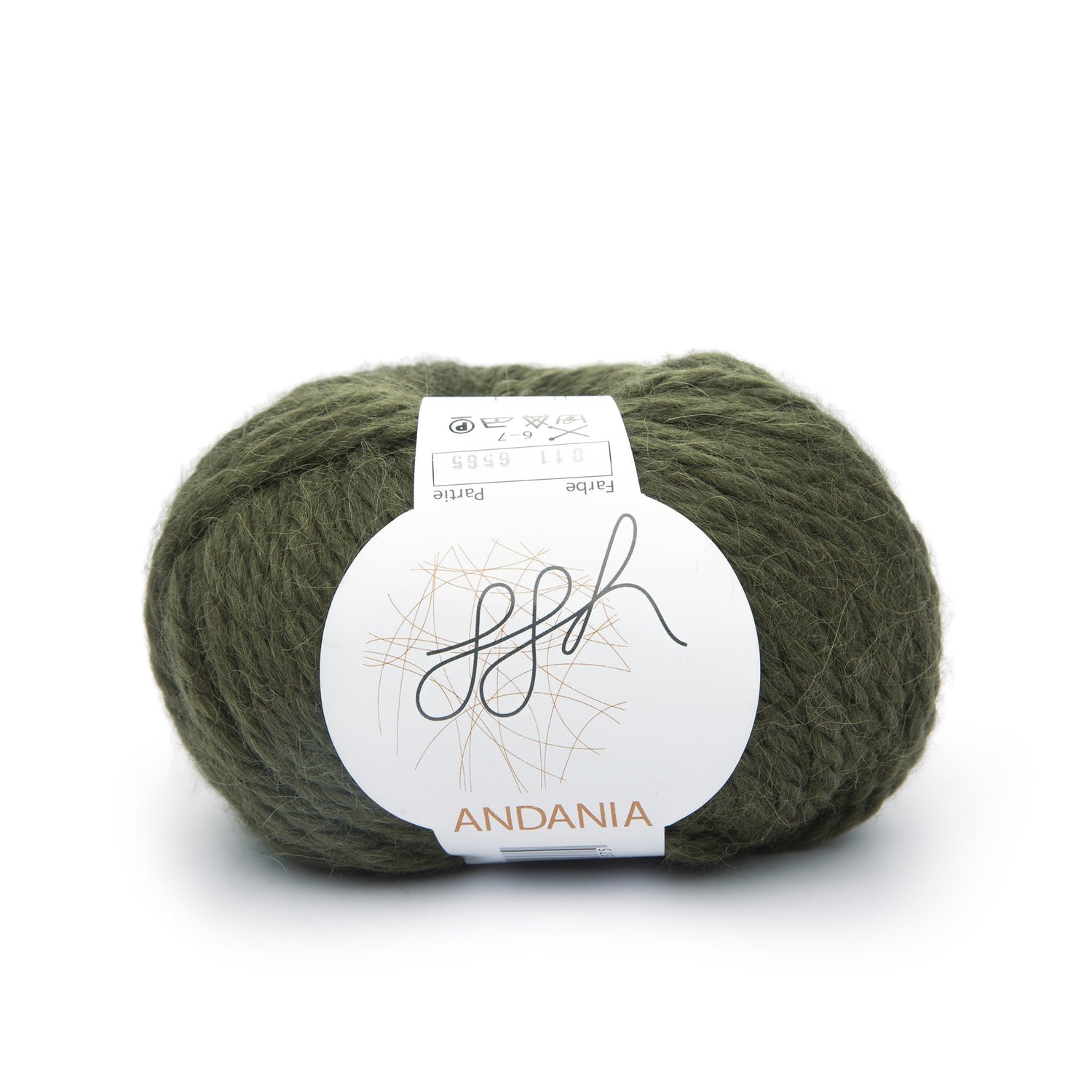 ggh Andania | 011 - Olivgrün - ggh Wolle