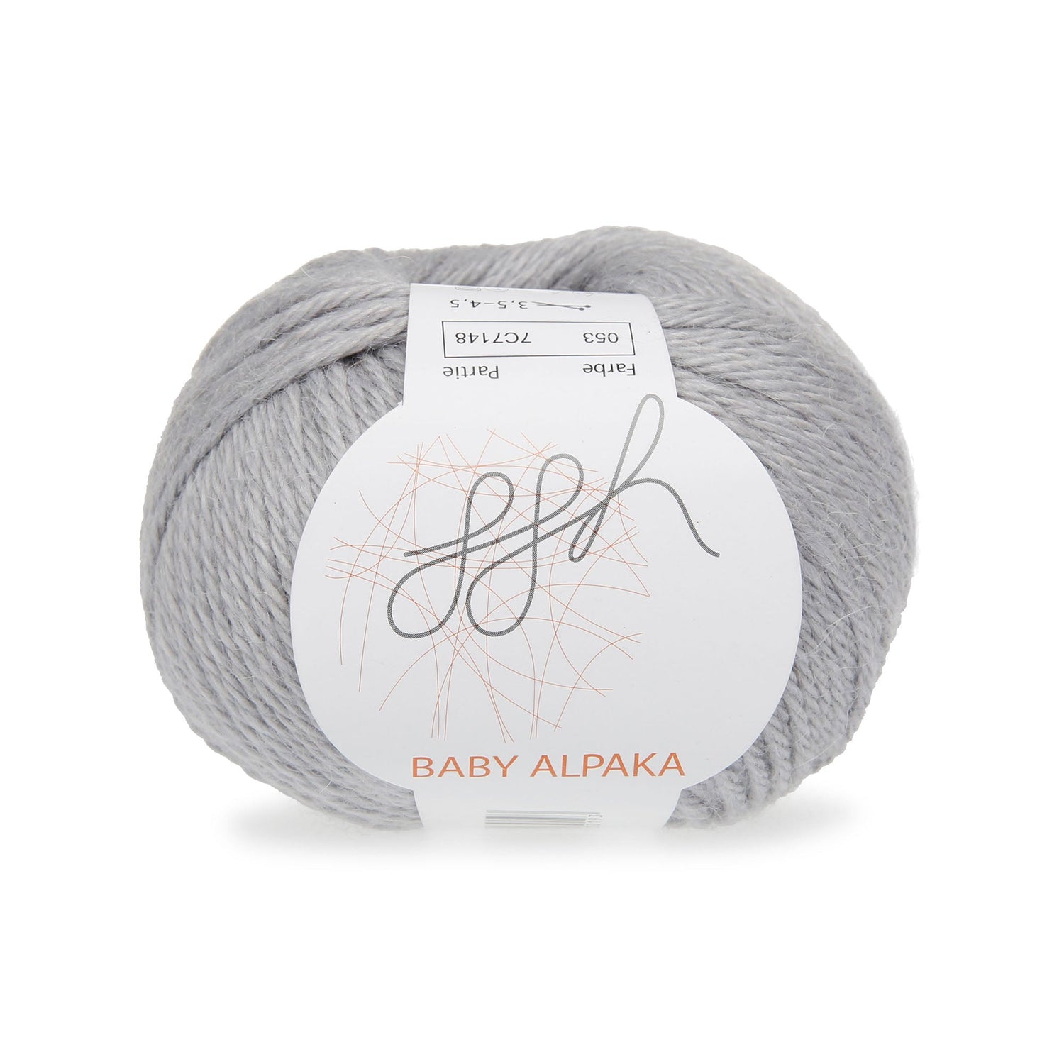 ggh Baby Alpaka Farbe | 053 - Hellgrau - ggh Wolle