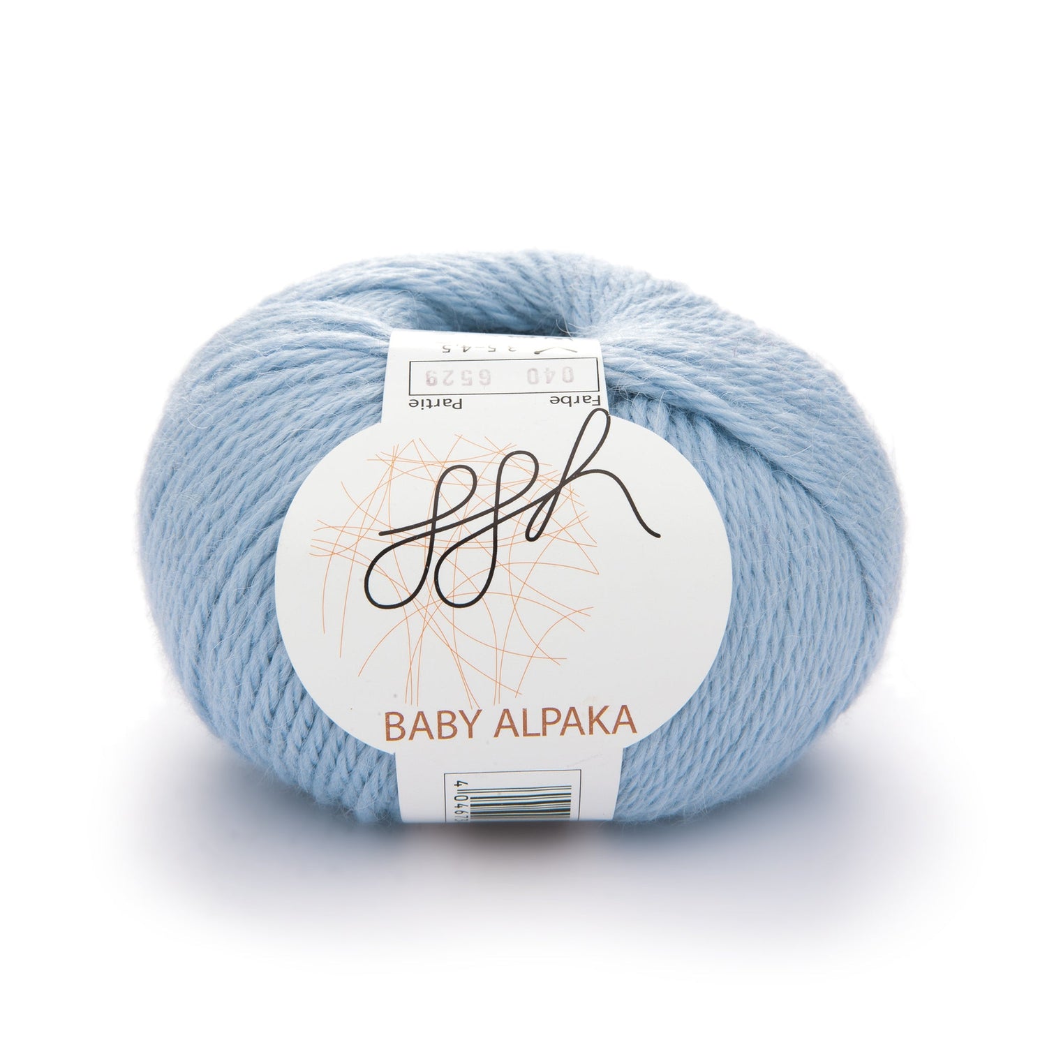 ggh Baby Alpaka Farbe | 100% Baby Alpaka Wolle | 100m/50g | 040 - Hellblau - ggh Wolle
