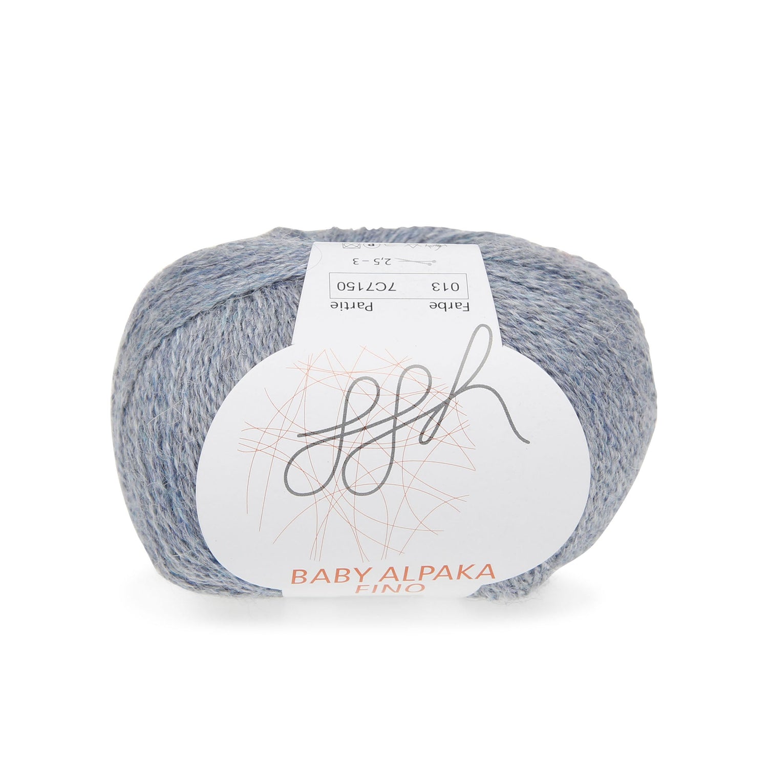 ggh Baby Alpaka Fino | 013 - Hellblau - ggh Wolle