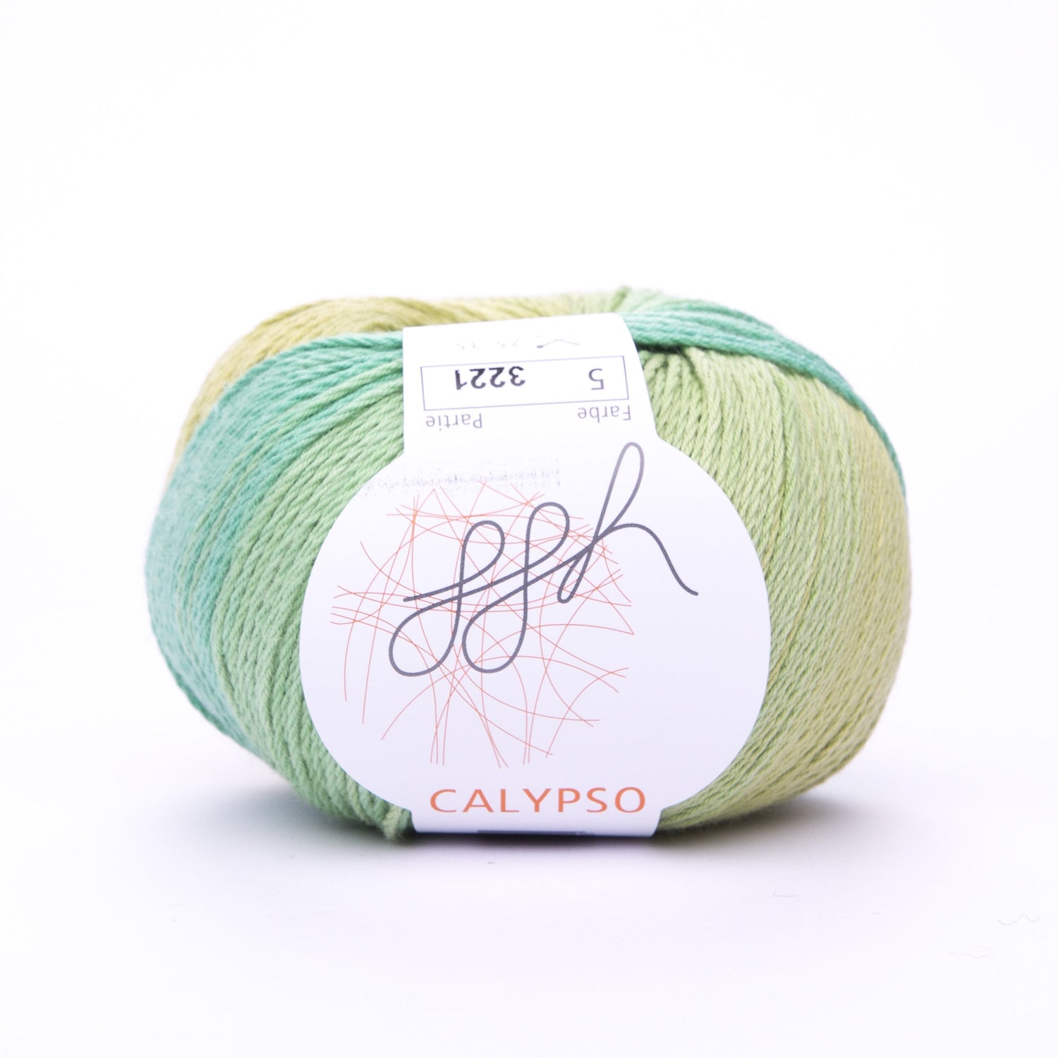 ggh Calypso | 005 - Oliv - Türkis - ggh Wolle