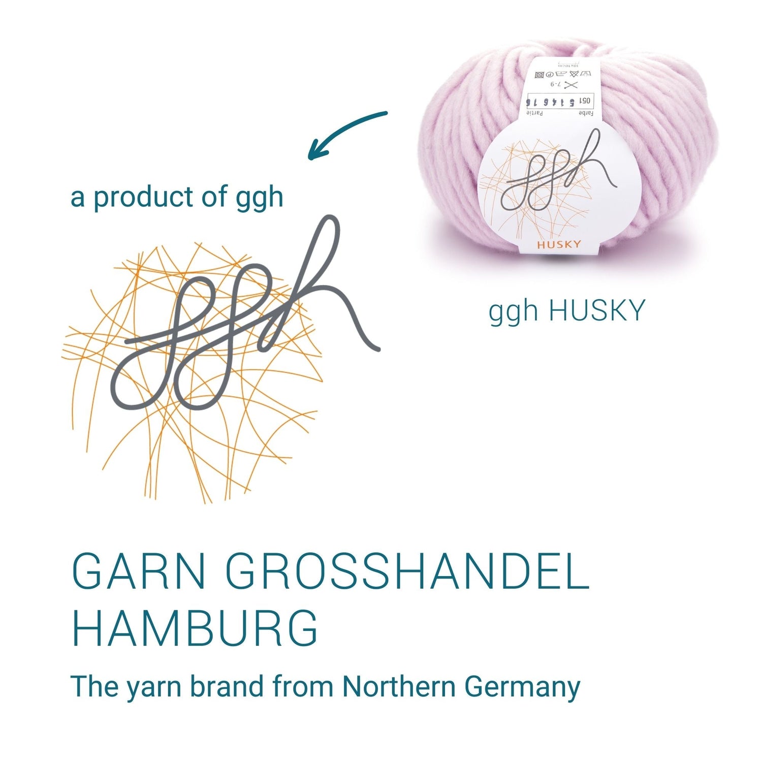 ggh Husky Box | 300g Set (6x50g) – 051 – Rosa - ggh Wolle