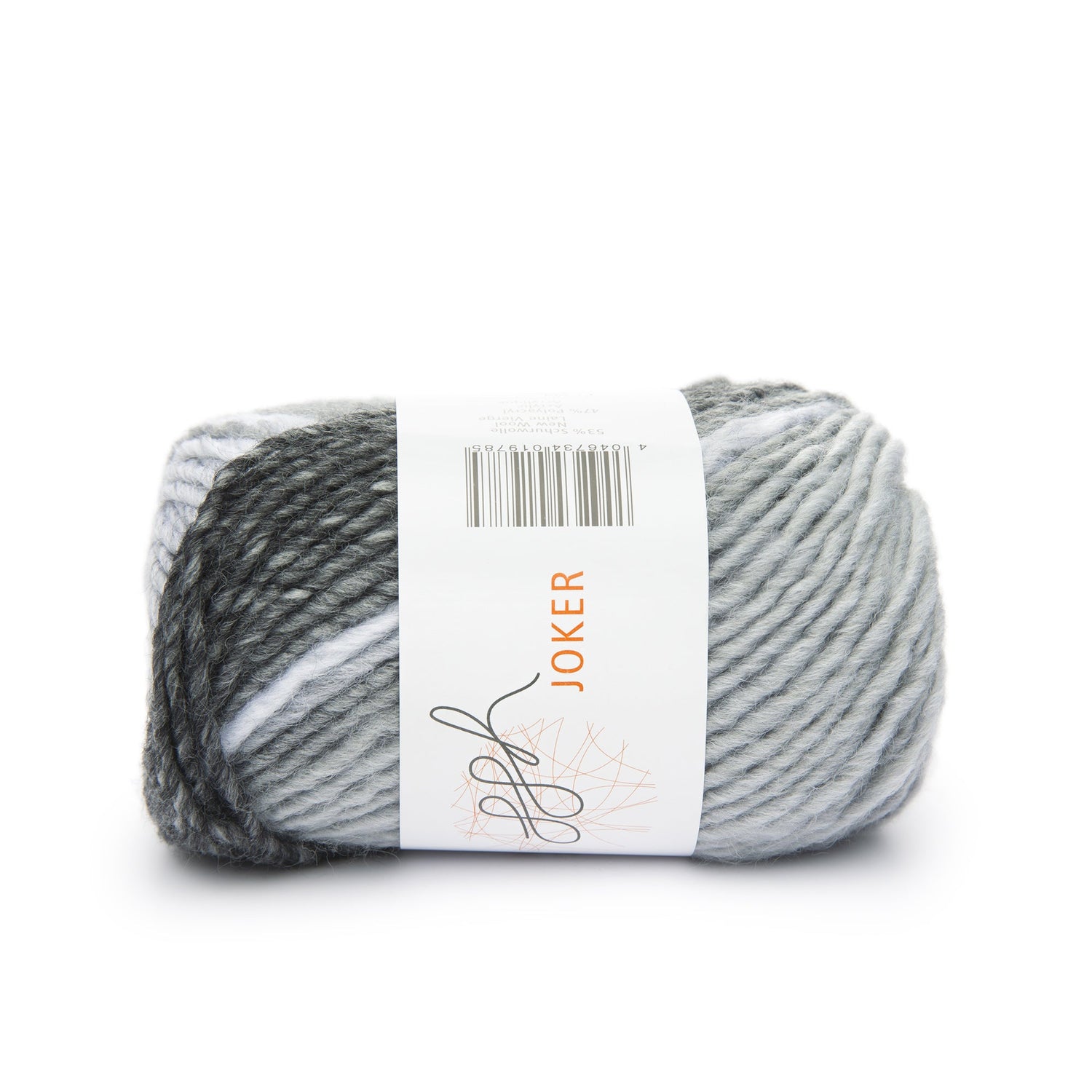 ggh Joker | 001 - Schwarz - Grau meliert - ggh Wolle