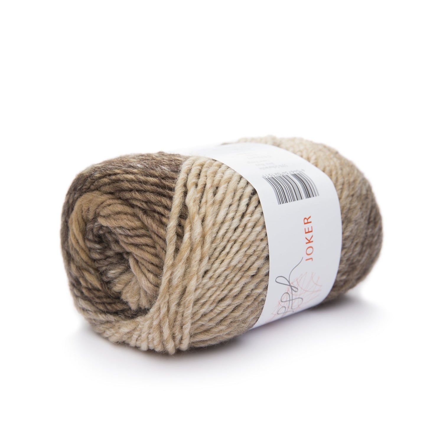 ggh Joker | 010 - Ecru - Braun meliert - ggh Wolle