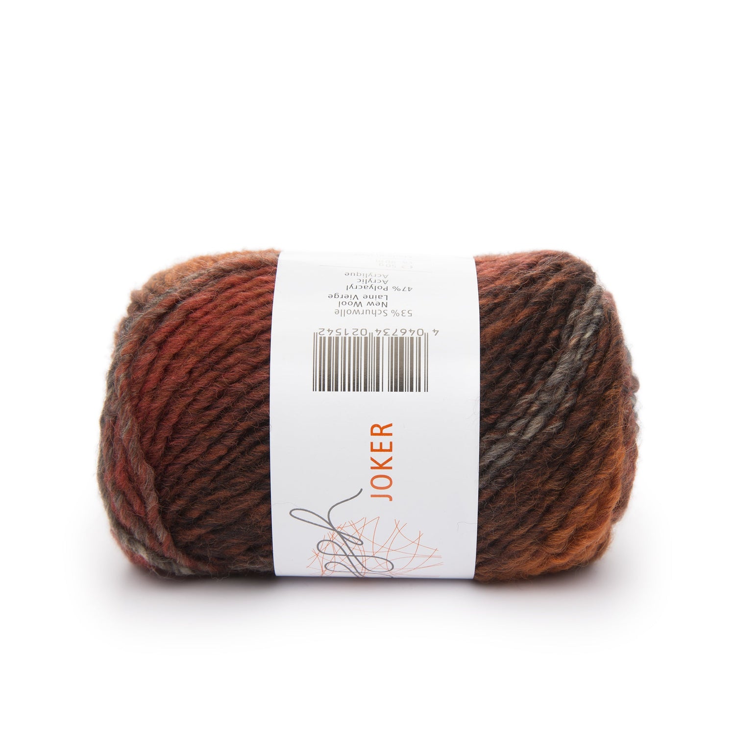 ggh Joker | 013 - Braun - Rost meliert - ggh Wolle