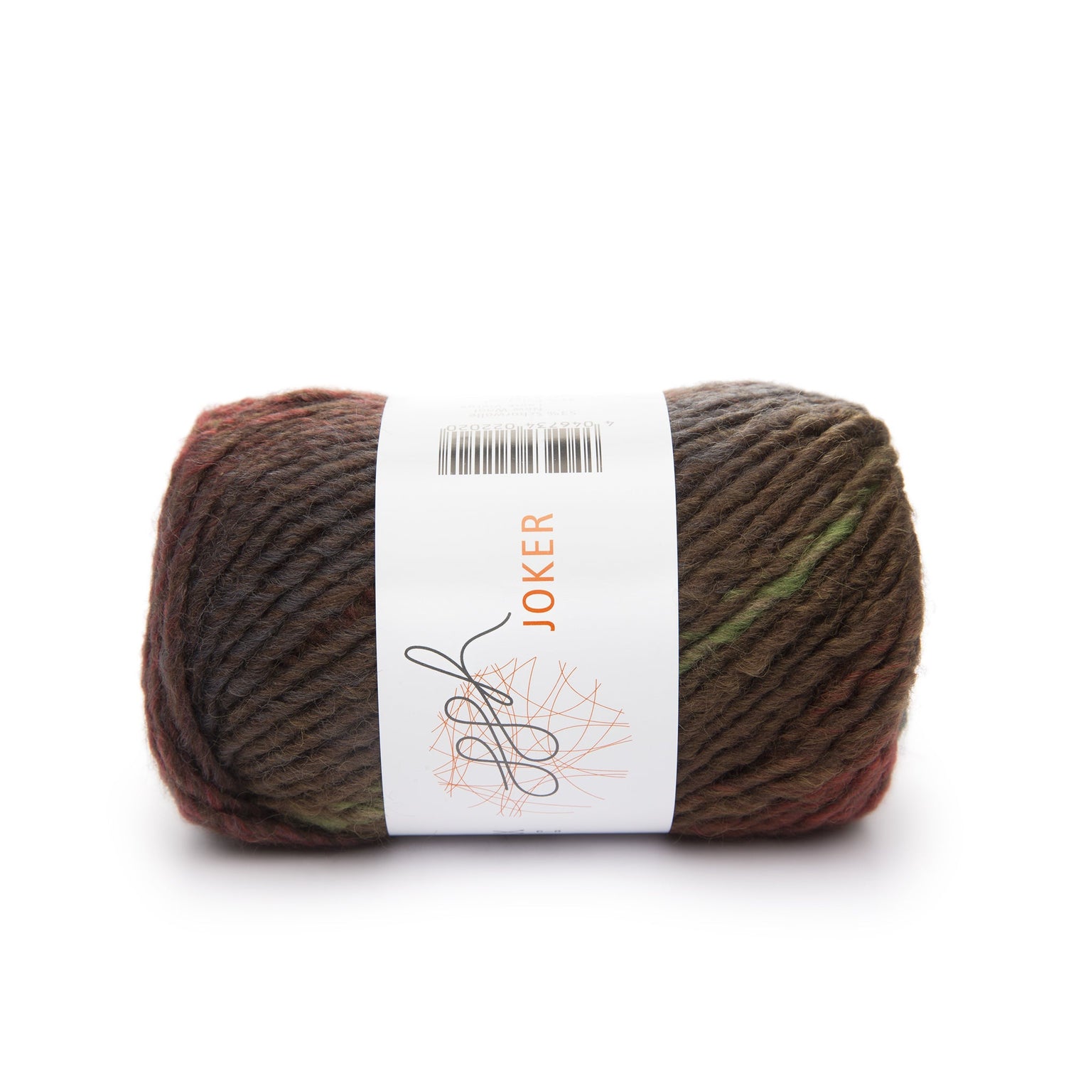 ggh Joker | 017 - Braunrot - Oliv meliert - ggh Wolle