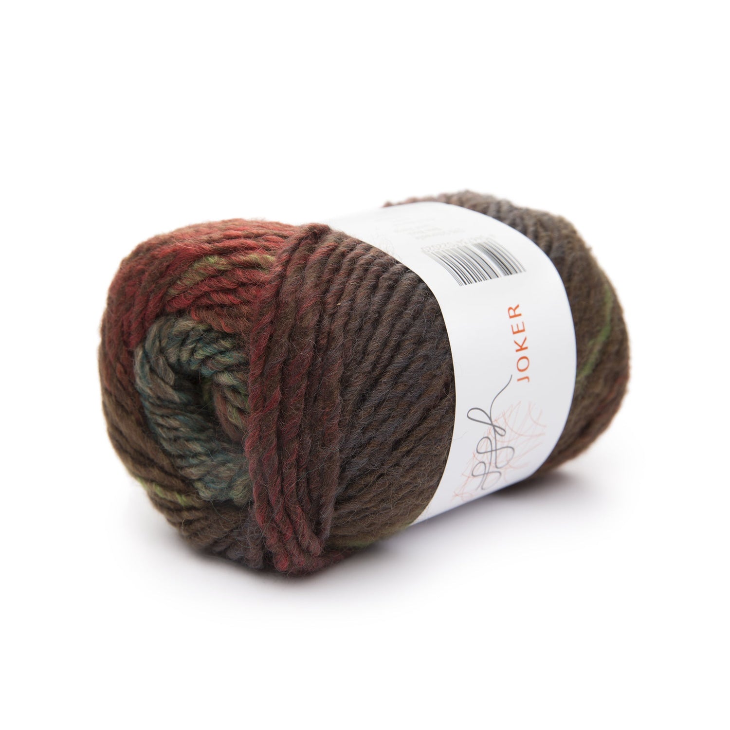 ggh Joker | 017 - Braunrot - Oliv meliert - ggh Wolle