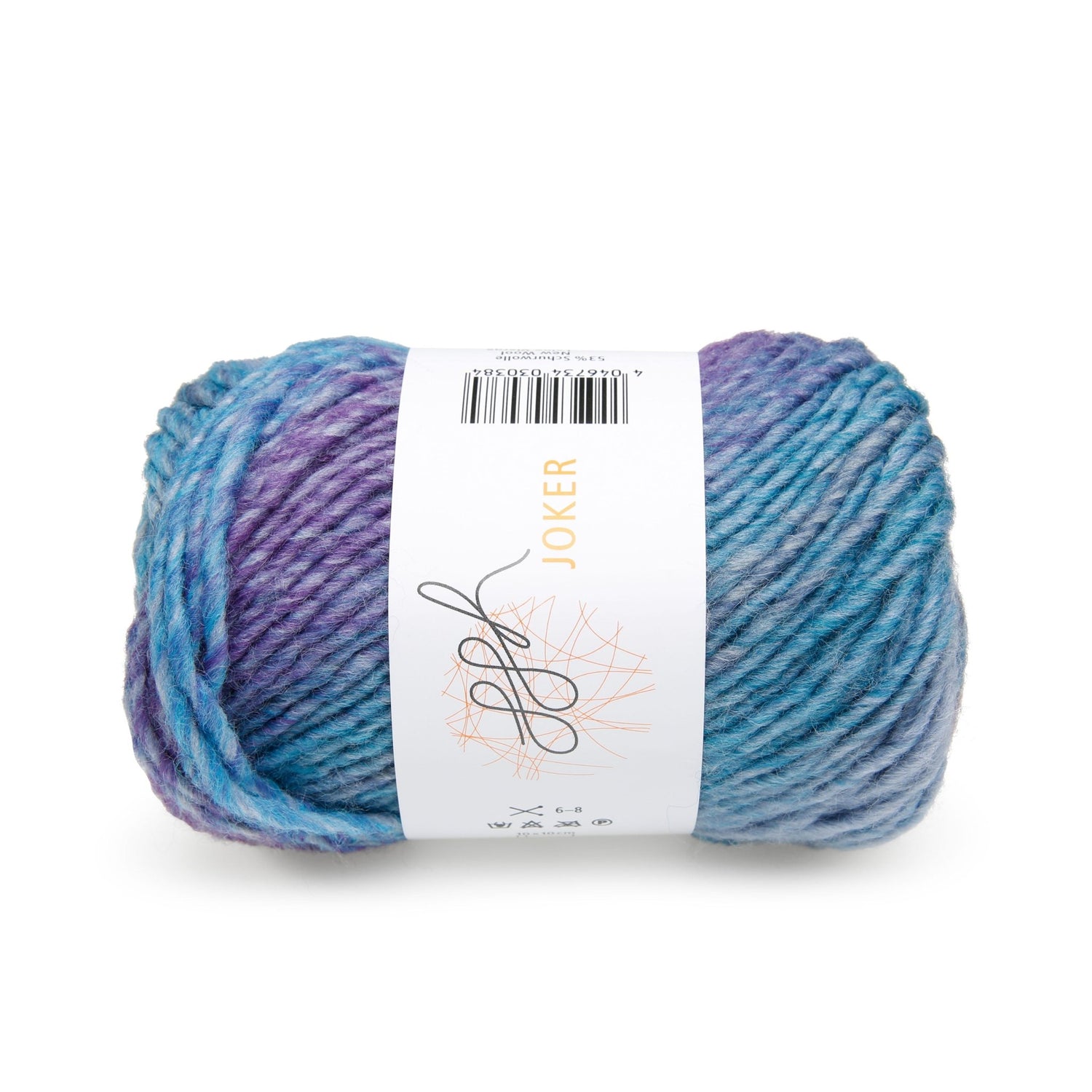 ggh Joker | 027 - Lila - Mauve - Blau meliert - ggh Wolle