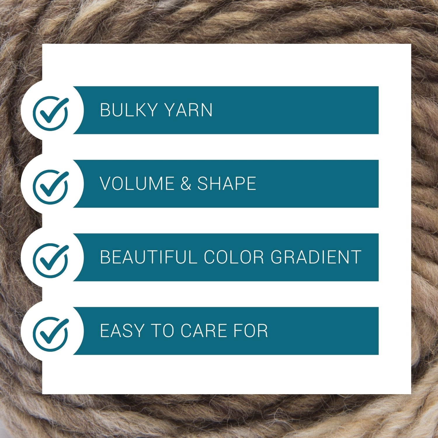 ggh Joker Box | 300g Set (6x50g) | 010 - Ecru - Braun meliert - ggh Wolle