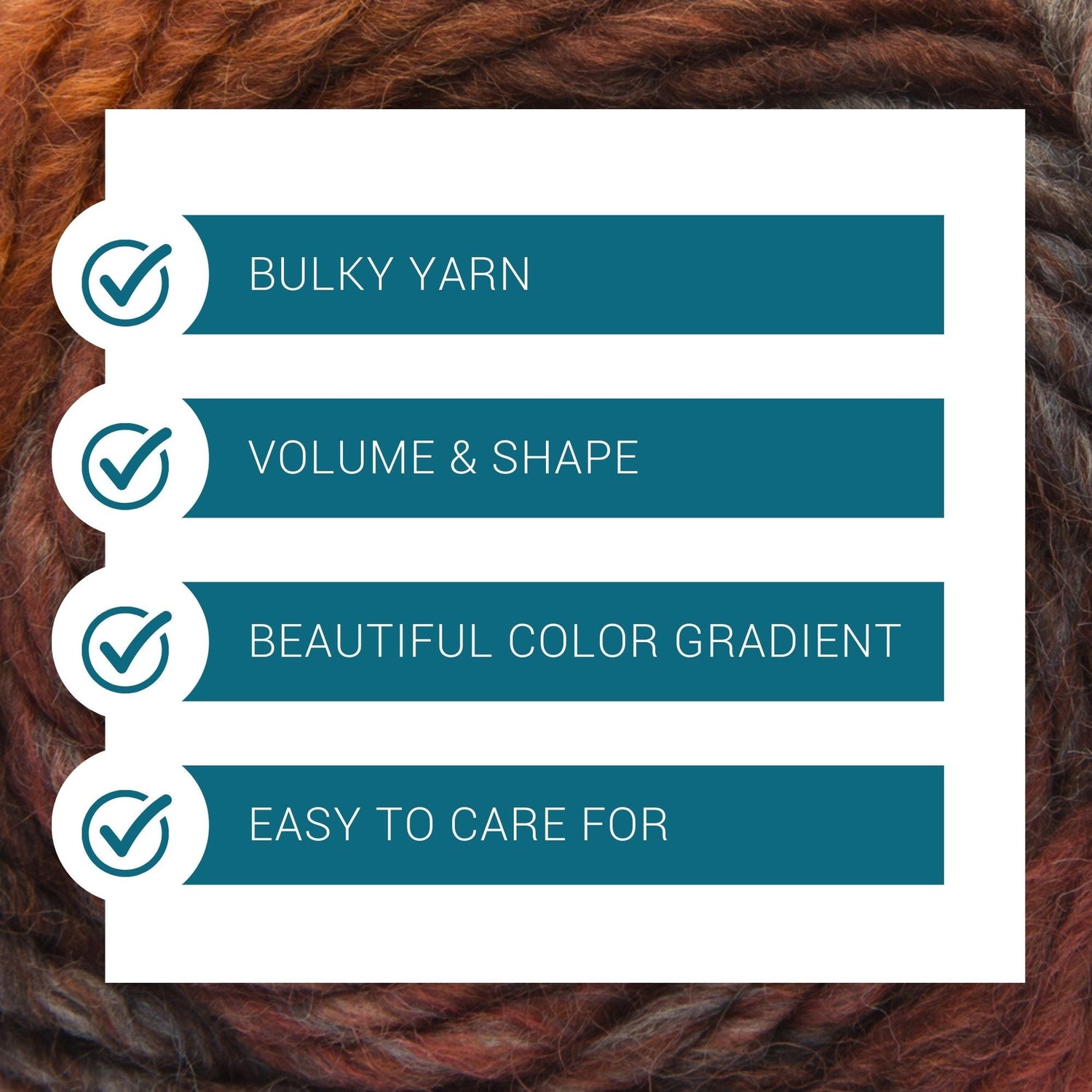 ggh Joker Box | 300g Set (6x50g) | 013 - Braun - Rost meliert - ggh Wolle