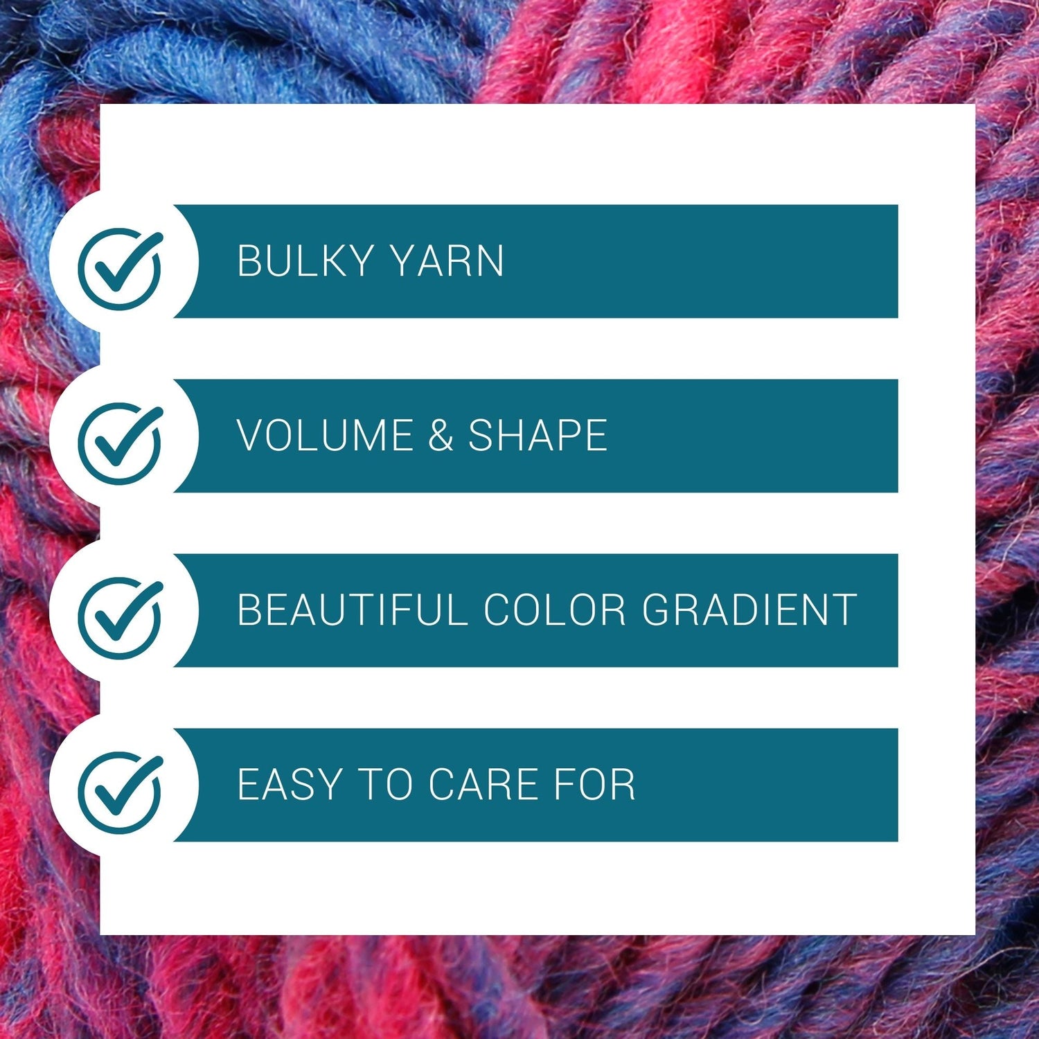 ggh Joker Box | 300g Set (6x50g) | 029 - Magenta - Blau meliert - ggh Wolle