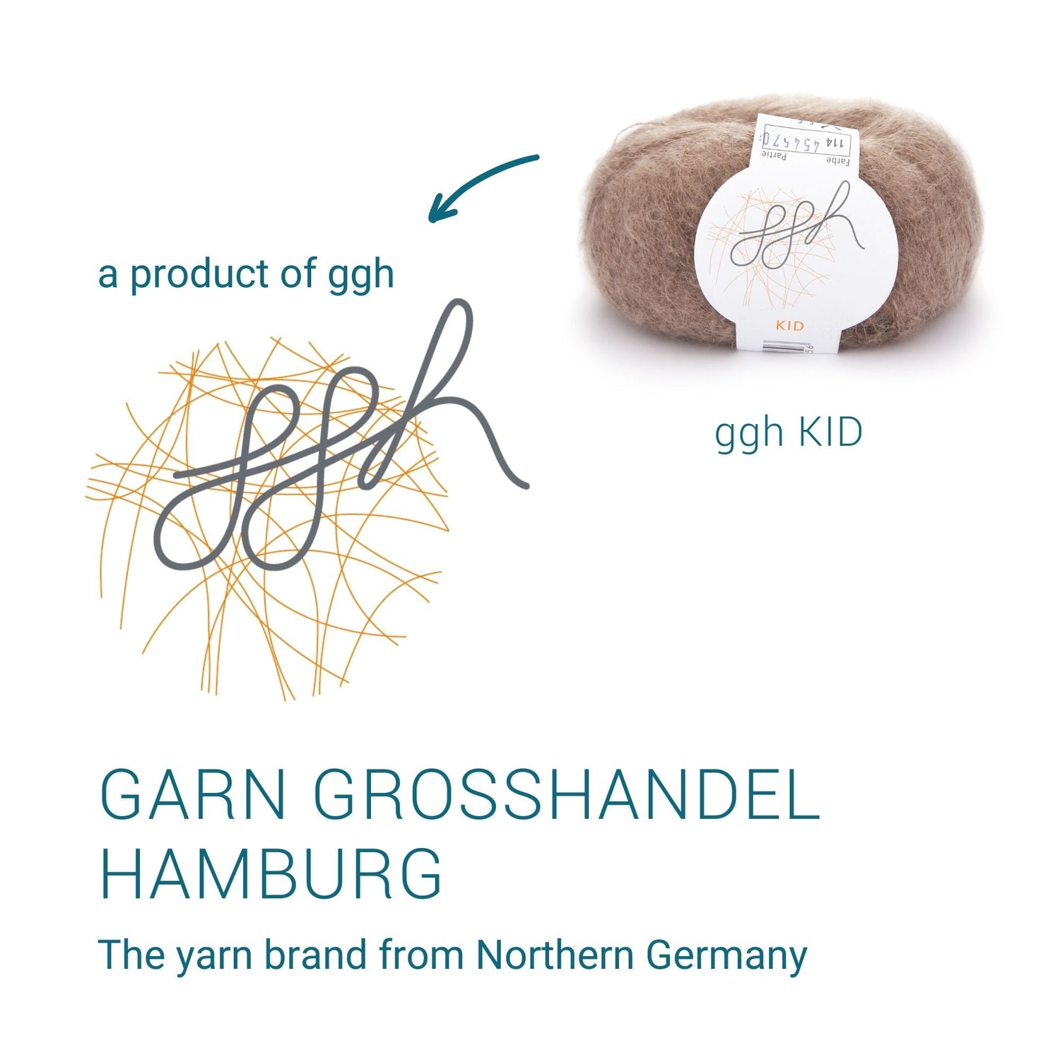 ggh Kid Box | 150g Set (6x25g)| 114 - Fuchs - ggh Wolle