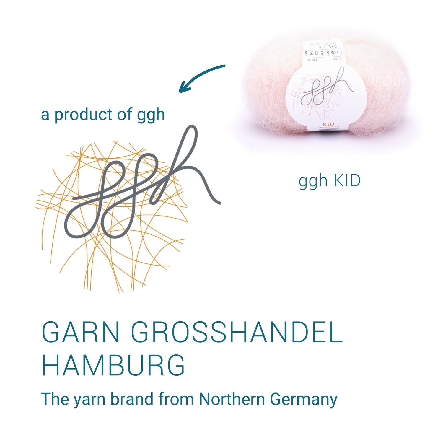 ggh Kid Box | 150g Set (6x25g)| 144 - Puderrosé - ggh Wolle