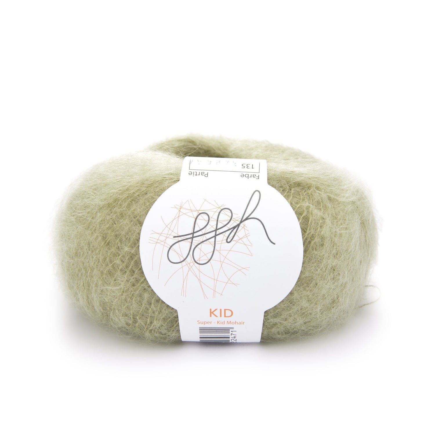 ggh Kid | Mohairwolle | 250m/25g | 135 - Reet - ggh Wolle