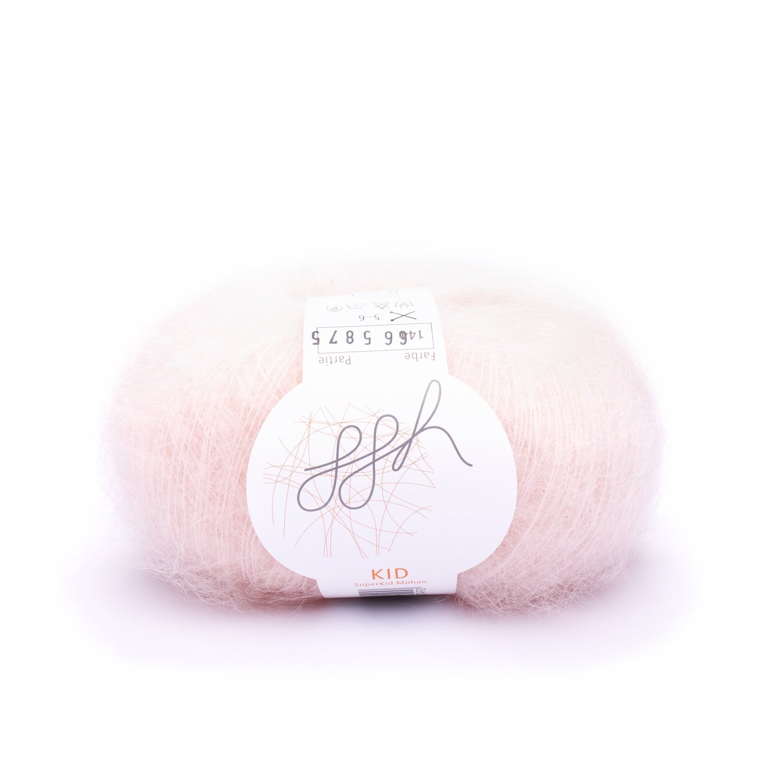 ggh Kid | Mohairwolle | 250m/25g | 144 - Puderrosé - ggh Wolle