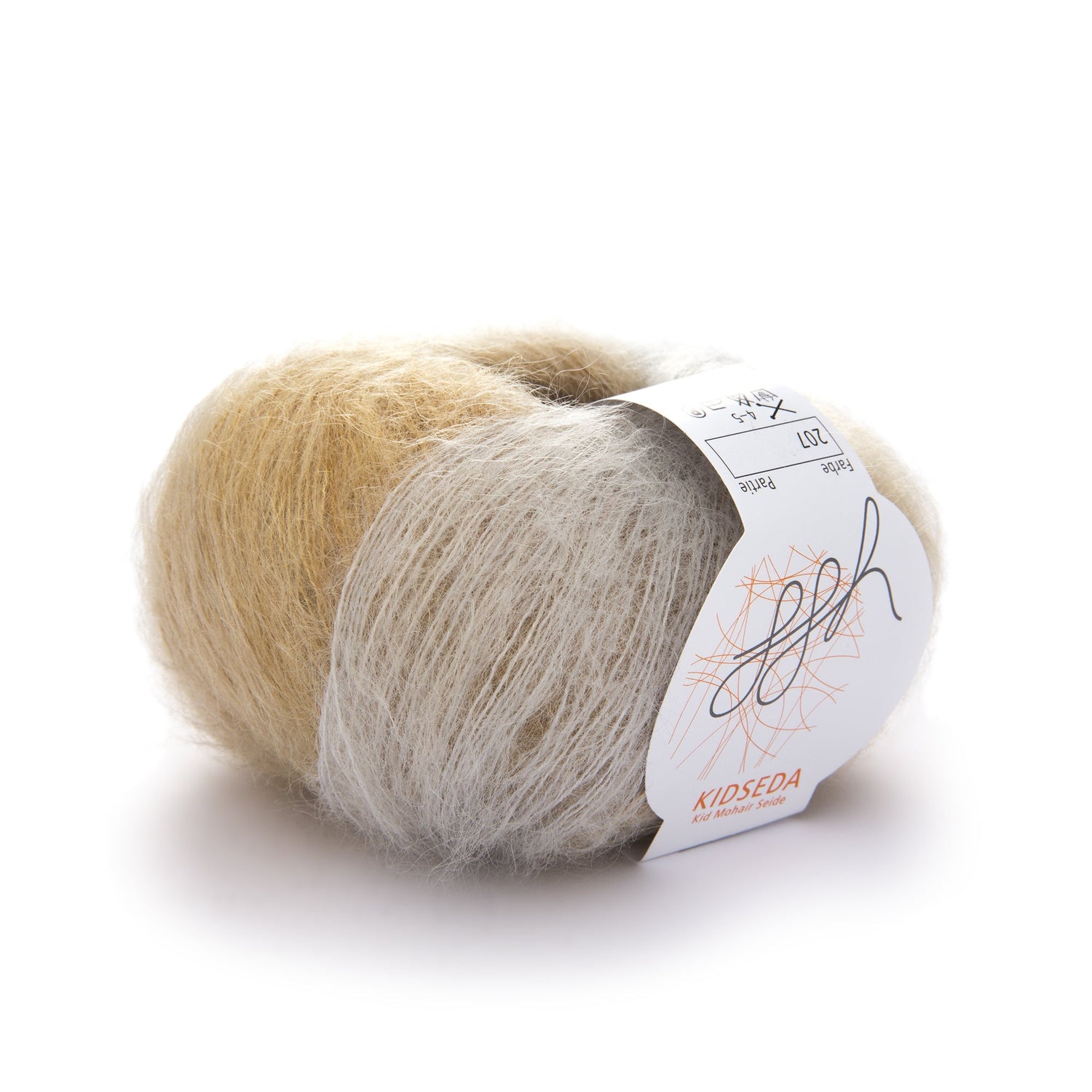 ggh Kidseda | 207 - Silber - Messing - Grün - meliert - ggh Wolle