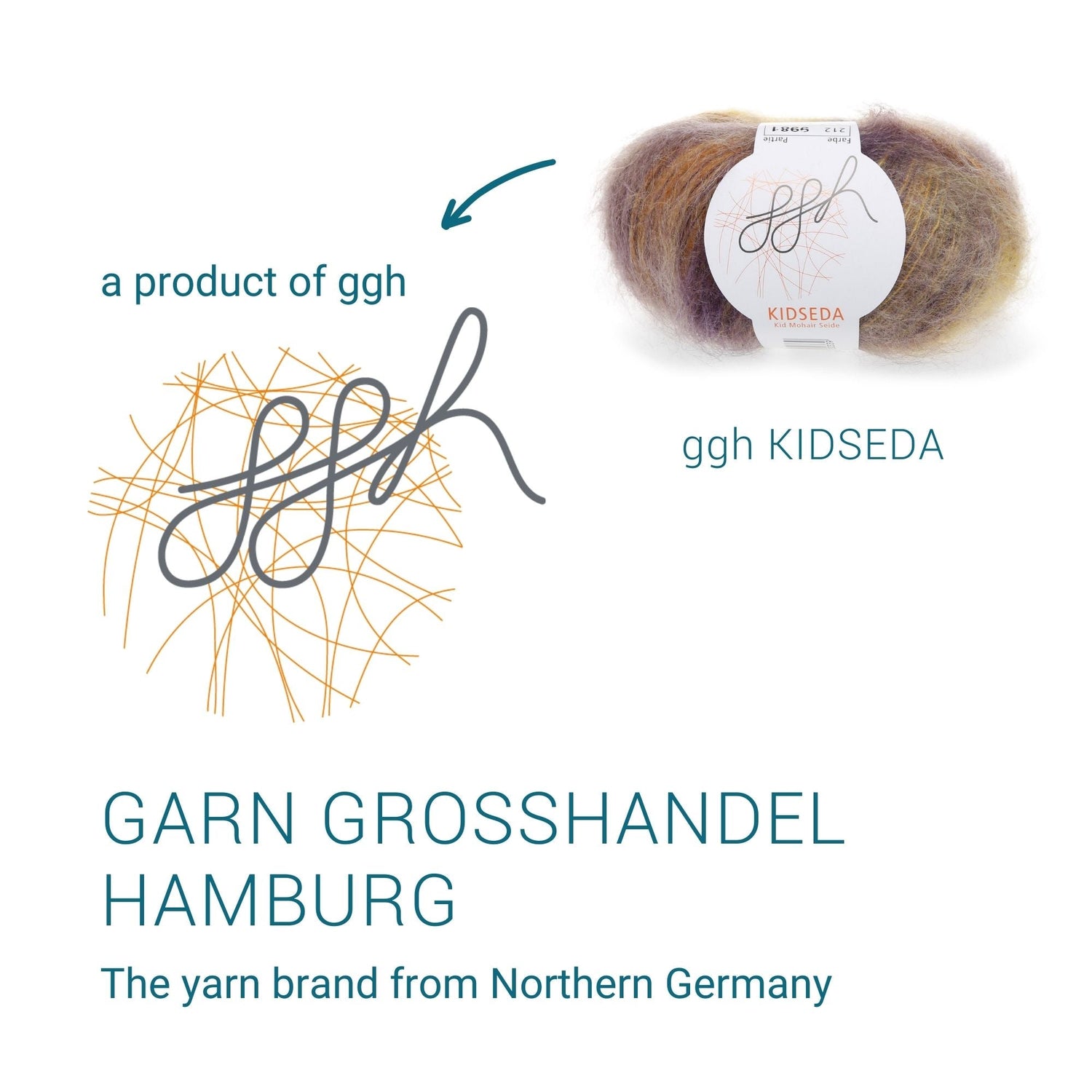 ggh Kidseda Box | 212 - Lilagoldmeliert - ggh Wolle