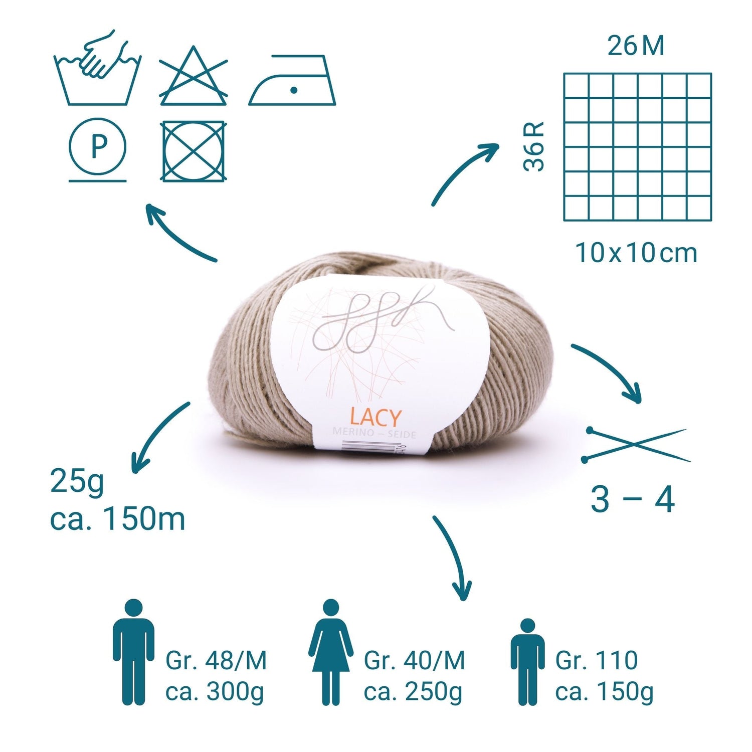 GGH Lacy | 019 - Beige - ggh Wolle