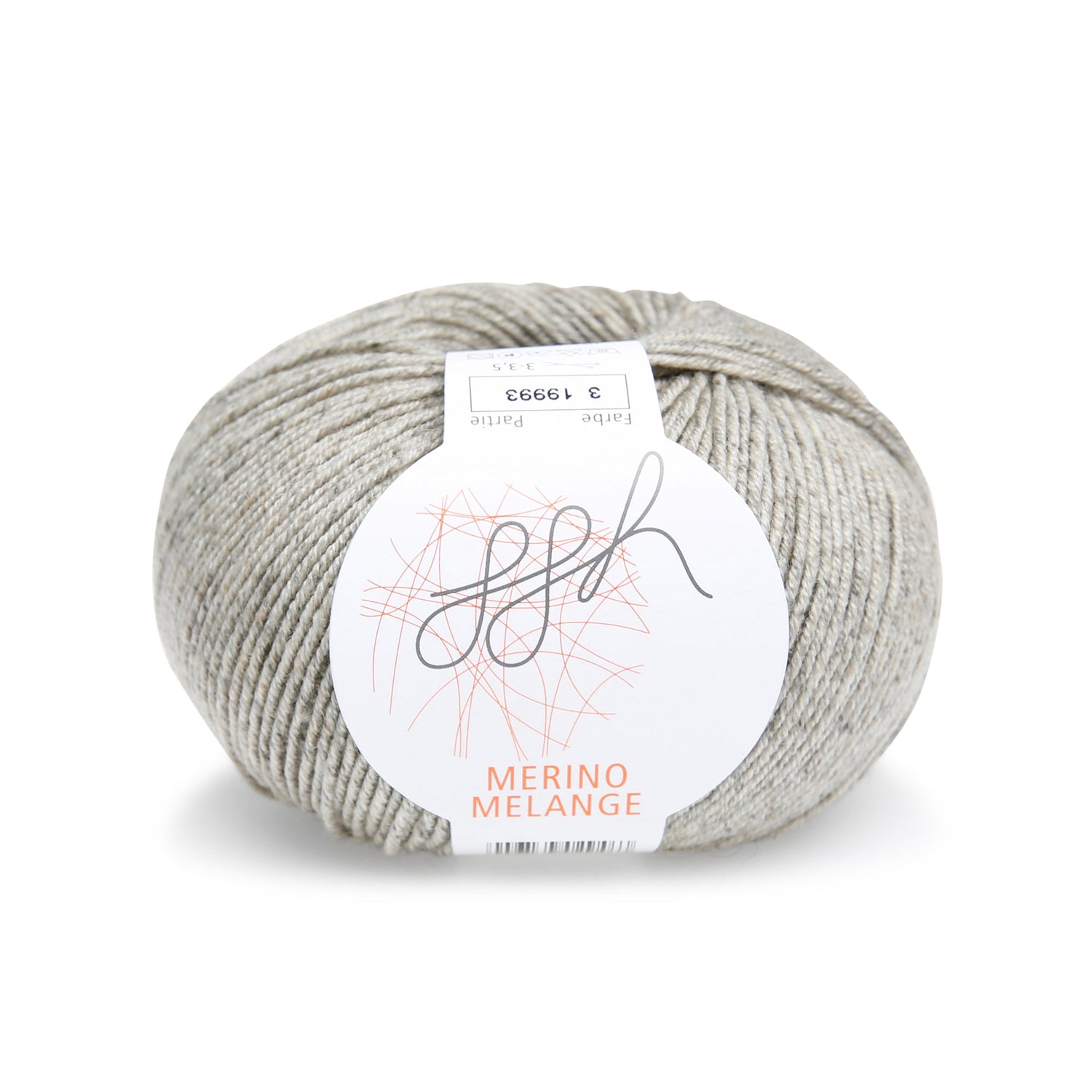 ggh Merino Melange | 003 - Beige - Grau meliert - ggh Wolle