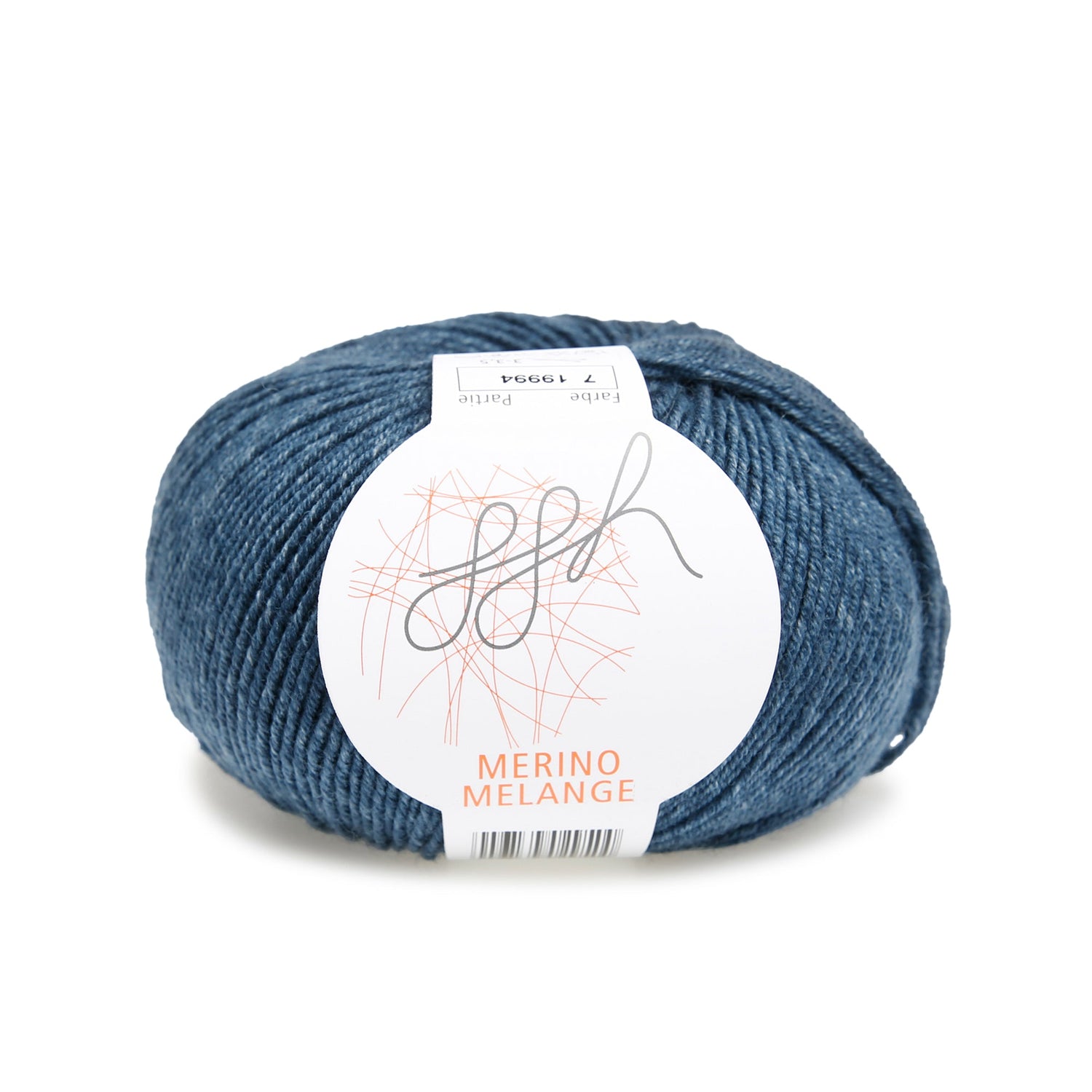 ggh Merino Melange | 007 - Jeansblau meliert - ggh Wolle