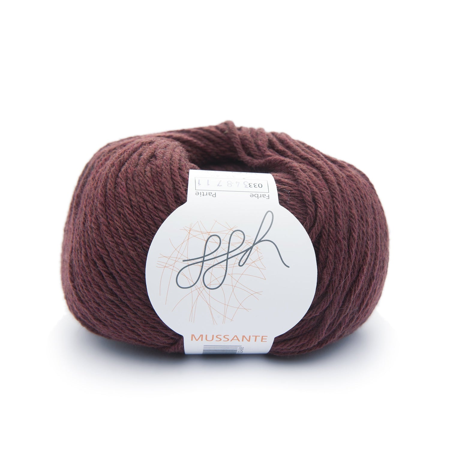 ggh Mussante | 033 - Kastanie - ggh Wolle