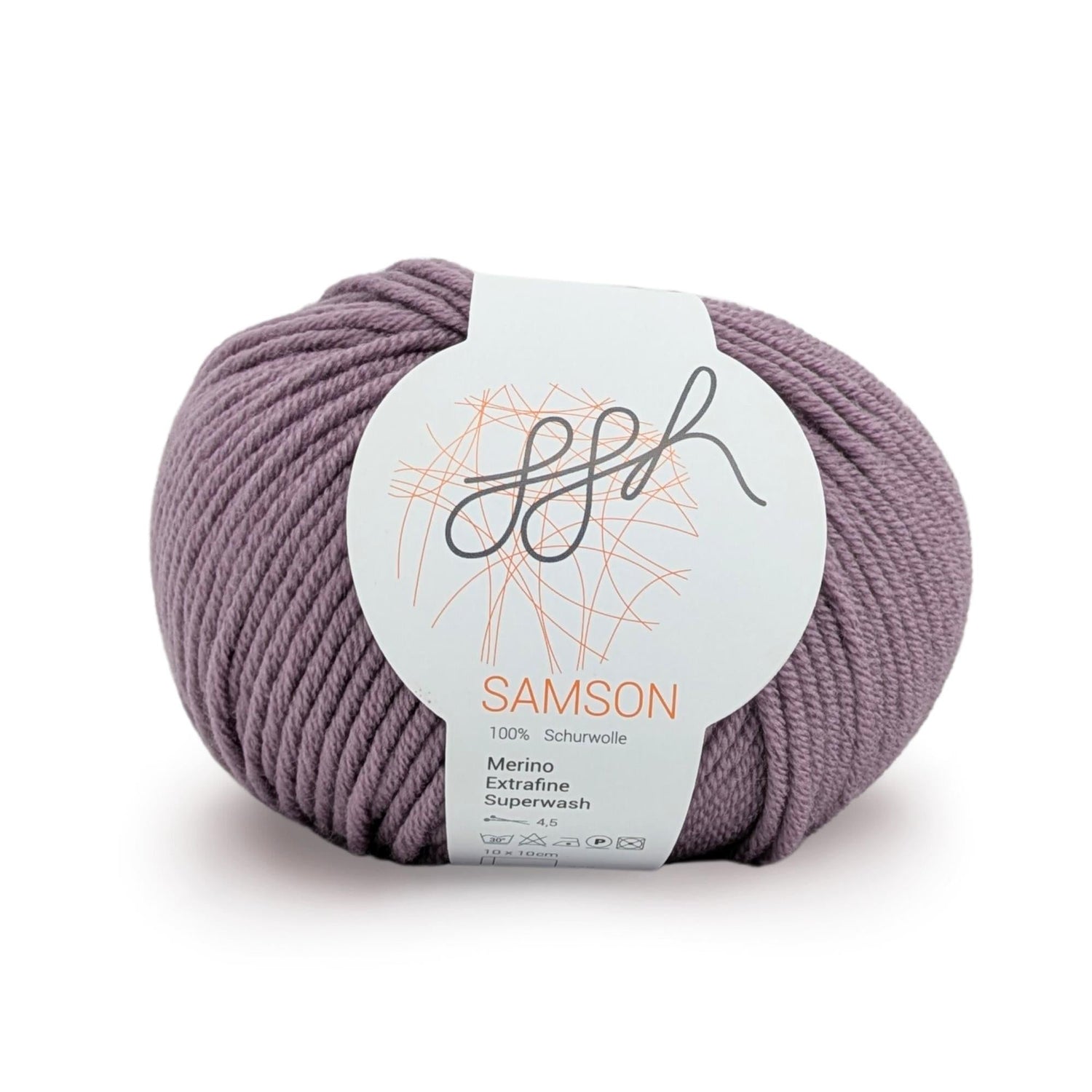 ggh Samson | 102 - Staubiges Lila - ggh Wolle