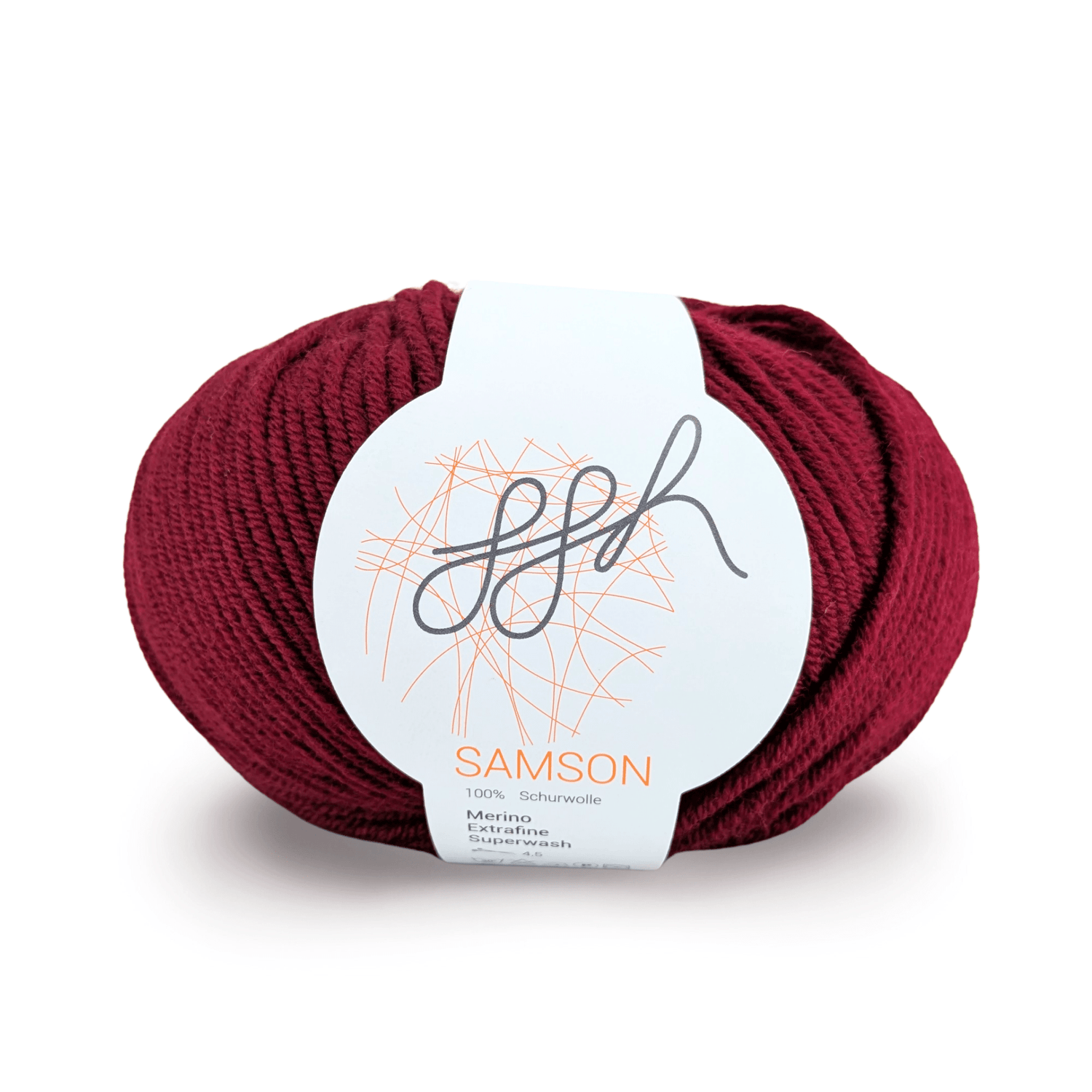 ggh Samson | 104 - Granatrot - ggh Wolle