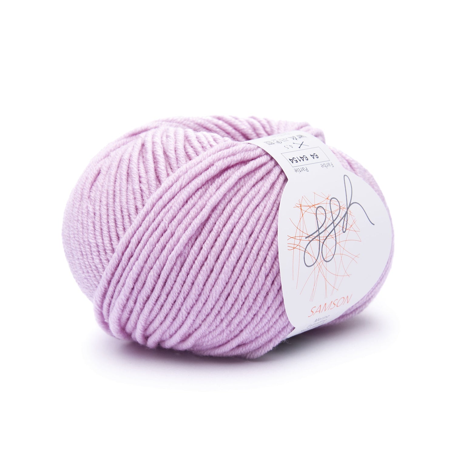 ggh Samson | Merinowolle | 85m/50g | 064 - Fliederrosa - ggh Wolle