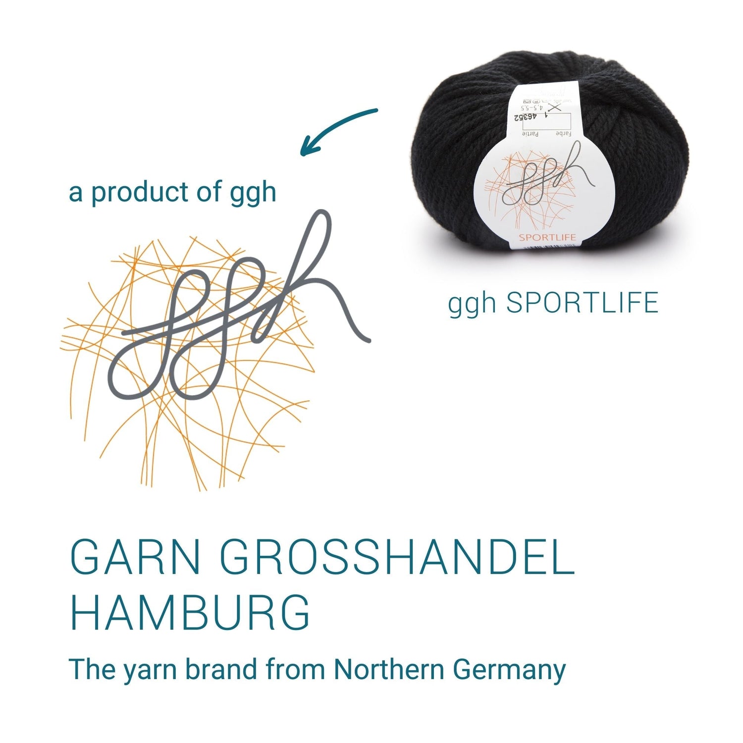 ggh Sportlife | 001 - Schwarz - ggh Wolle