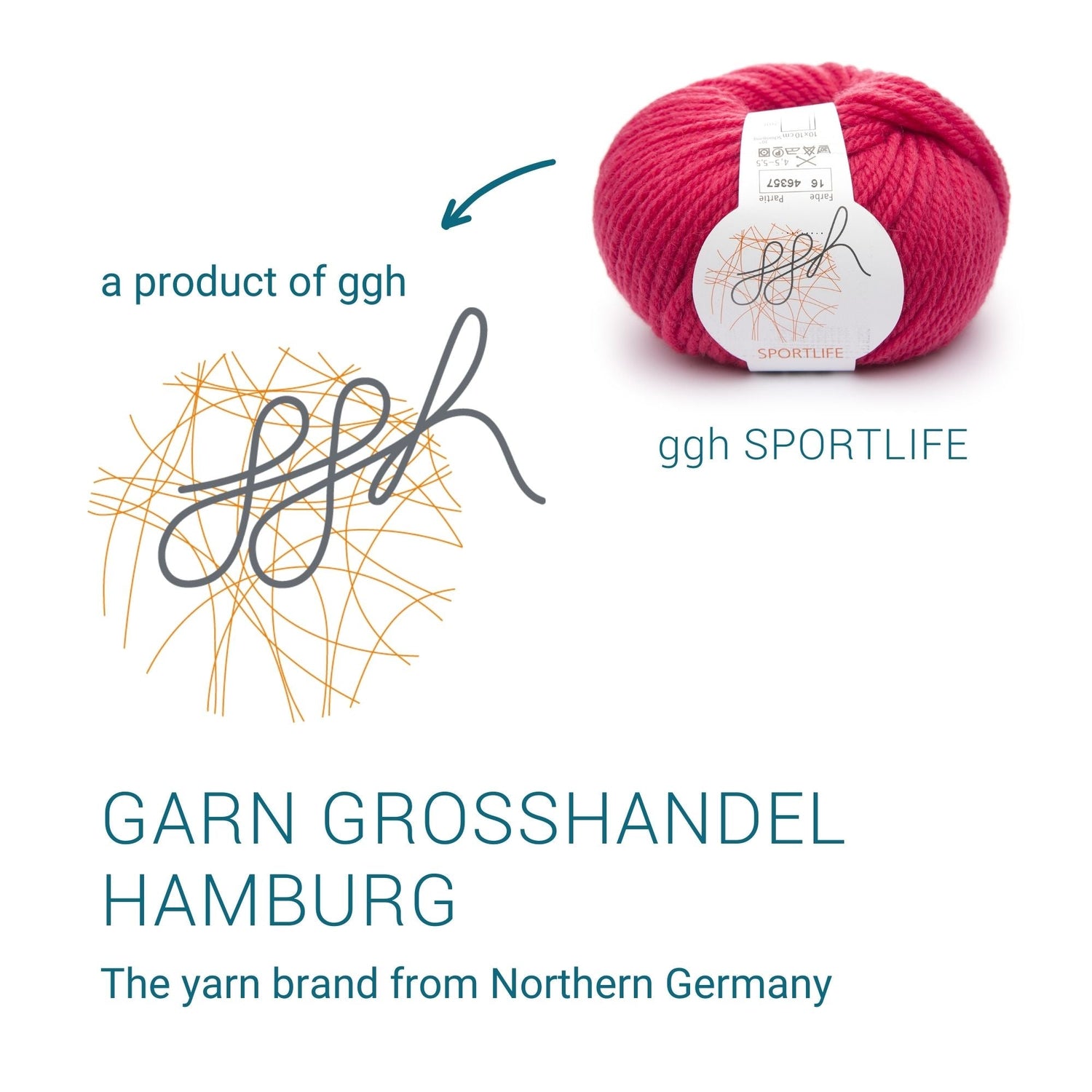 ggh Sportlife | 016 - Leuchtend Rot - ggh Wolle