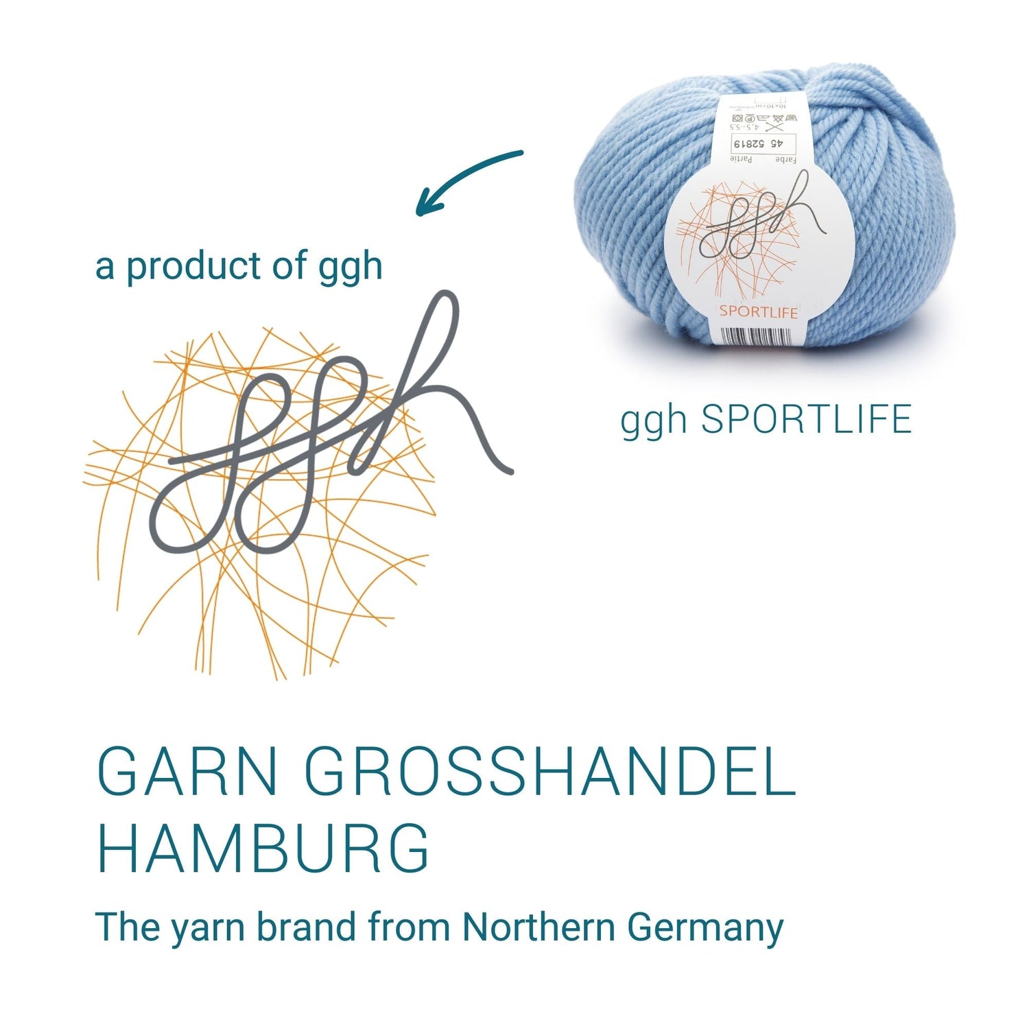 ggh Sportlife | 045 - Hellblau - ggh Wolle