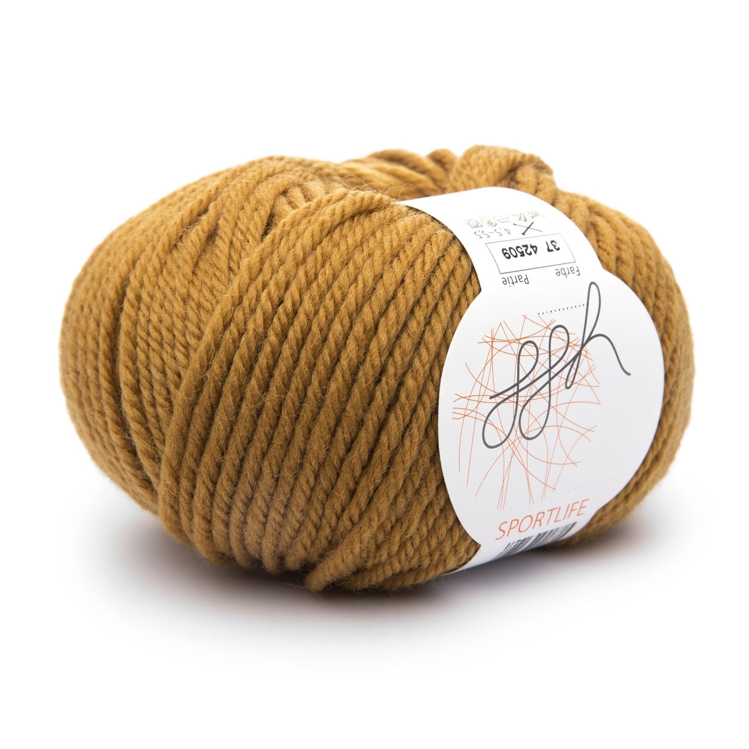 ggh Sportlife Box | Set mit 300g (6x50g) | 037 – Curry - ggh Wolle