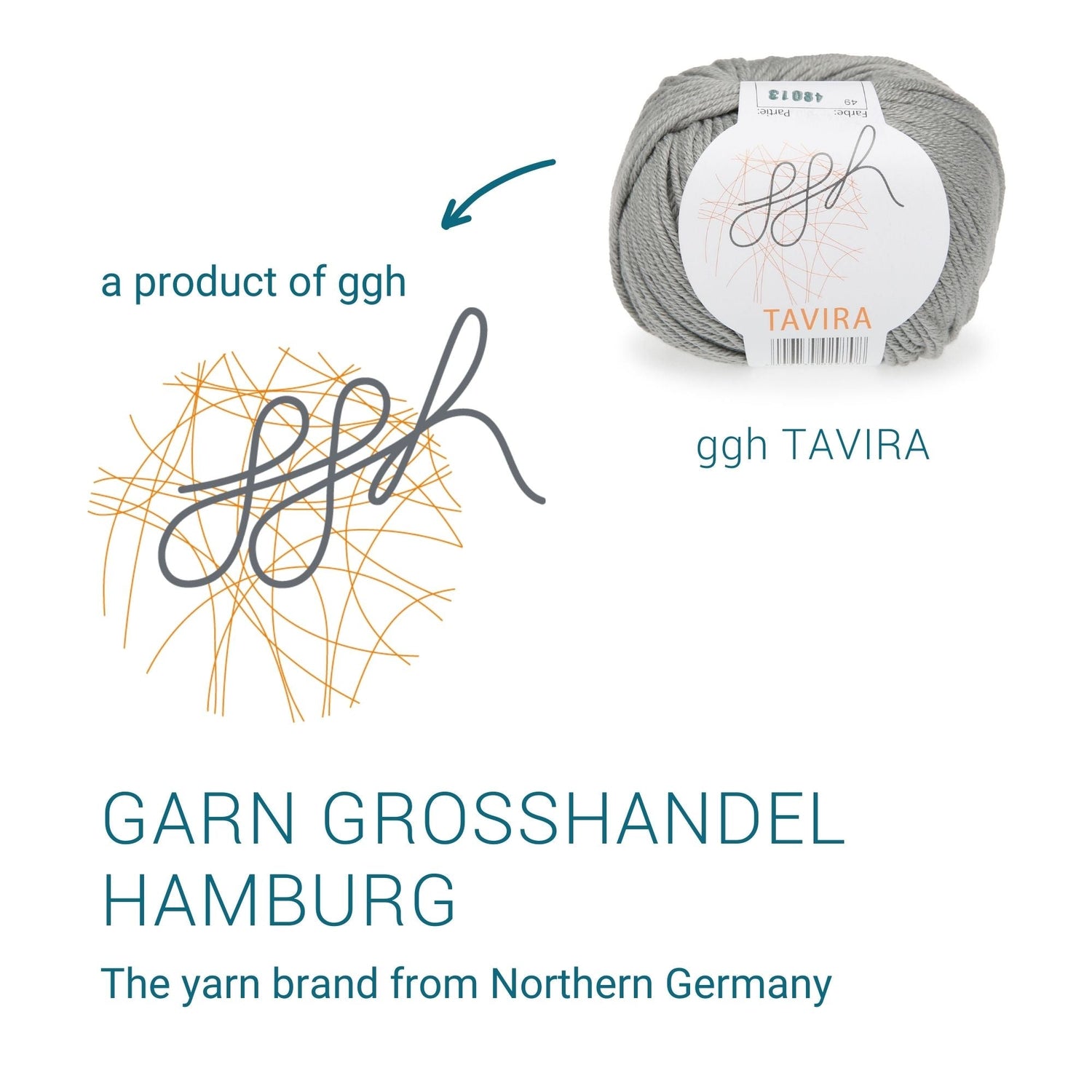 ggh Tavira | 100% Baumwolle | 80m/50g | 049 - Helles Khaki - ggh Wolle