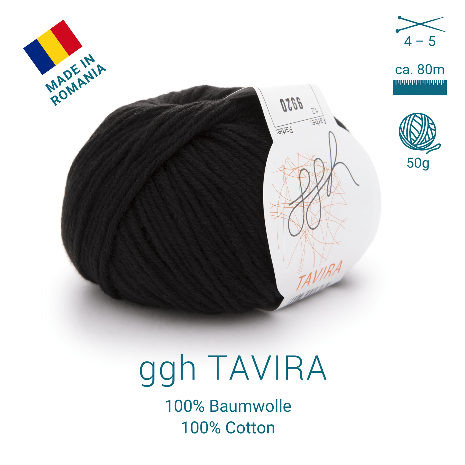ggh Tavira Box | 300g Set (6x50g) | 013 - Marineblau - ggh Wolle