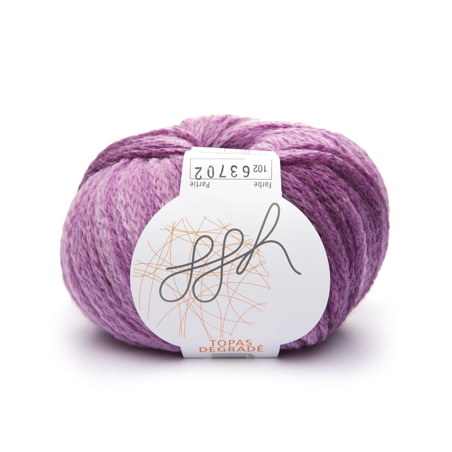 ggh Topas - Degradé | 102 - Fuchsiarot meliert - ggh Wolle