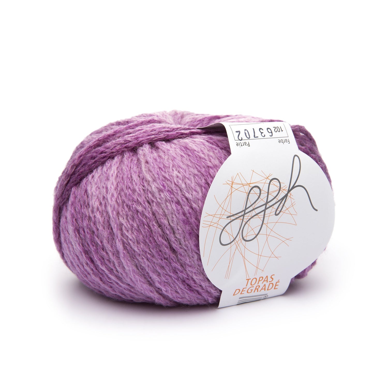 ggh Topas - Degradé | 102 - Fuchsiarot meliert - ggh Wolle