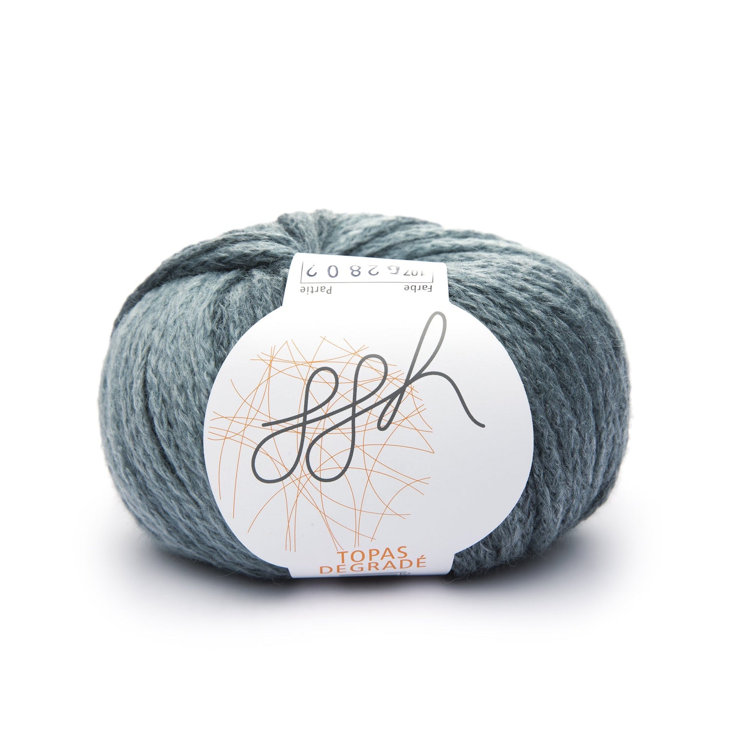 ggh Topas - Degradé | 107 - Glasgrün meliert - ggh Wolle