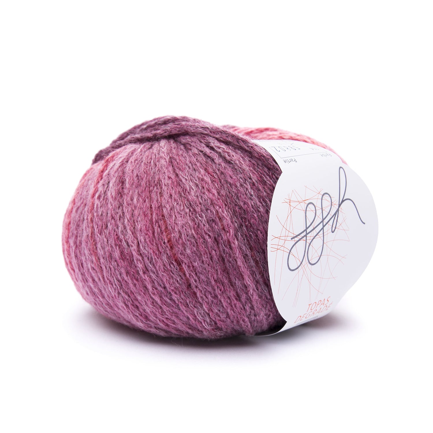 ggh Topas - Degradé | 114 - Flieder - Koralle meliert - ggh Wolle