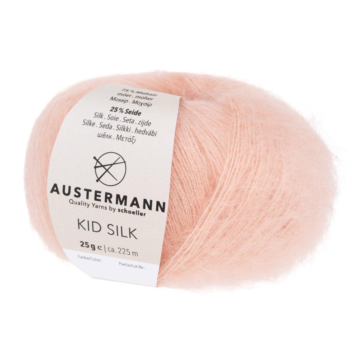 Kid Silk | 225 M - 25 G | 38 - Apricot - ggh Wolle