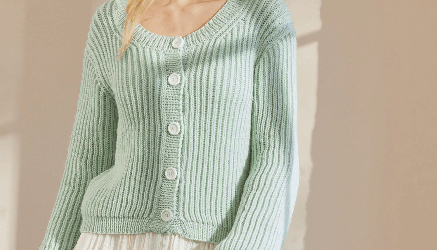 Layering Season - Cardigan „WOLKENLOS“ aus Merino Deluxe - ggh Wolle