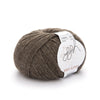 ggh Baby Alpaka natur | 100% Baby Alpaka Wolle | 100m/50g | 006 - Graubraun meliert - ggh Wolle