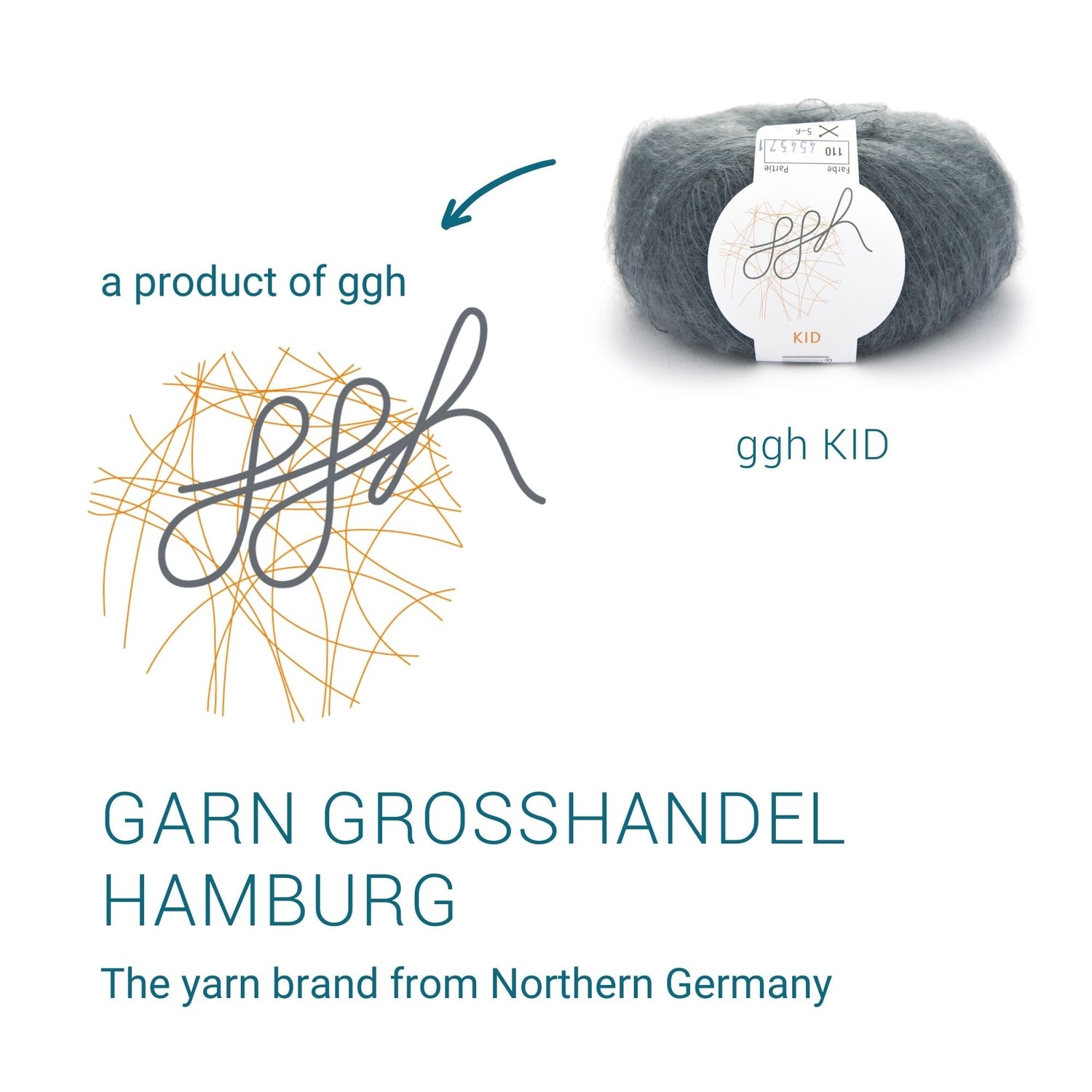 ggh Kid | 110 - Flanellgrau - ggh Wolle